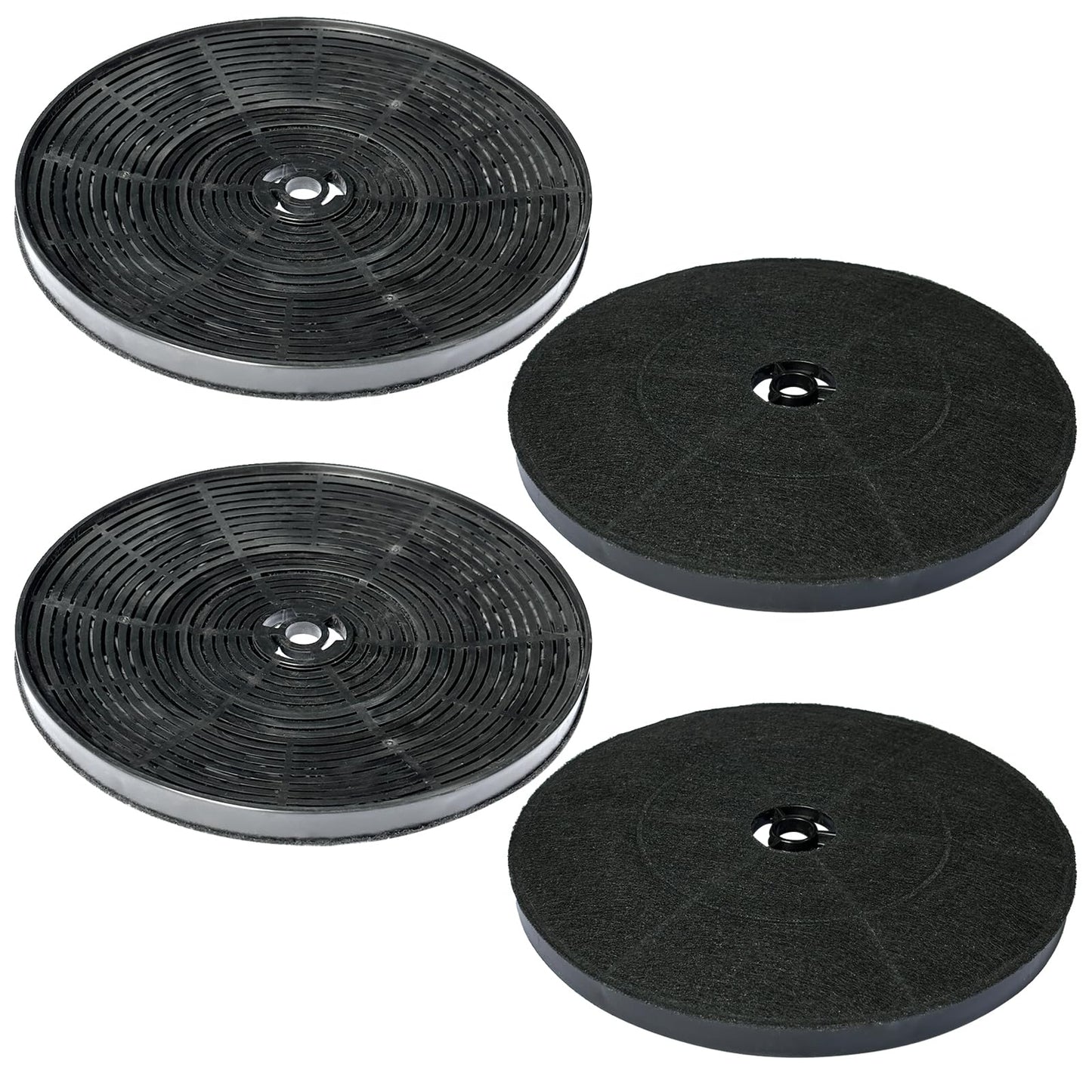 Beaufan 4 ‎WRHF004S2 Carbon Charcoal Filters Compatible with Winflo 30 In. Convertible Under Cabinet Ductless/Stainless Steel Glass Island Range Hood