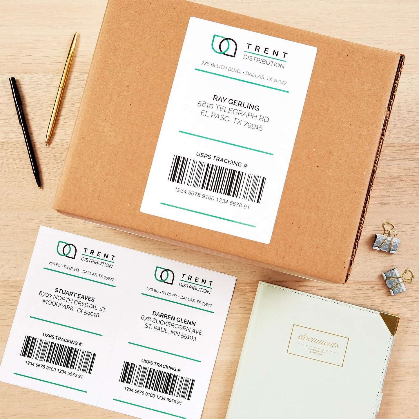 Avery Shipping Labels with TrueBlock Technology
