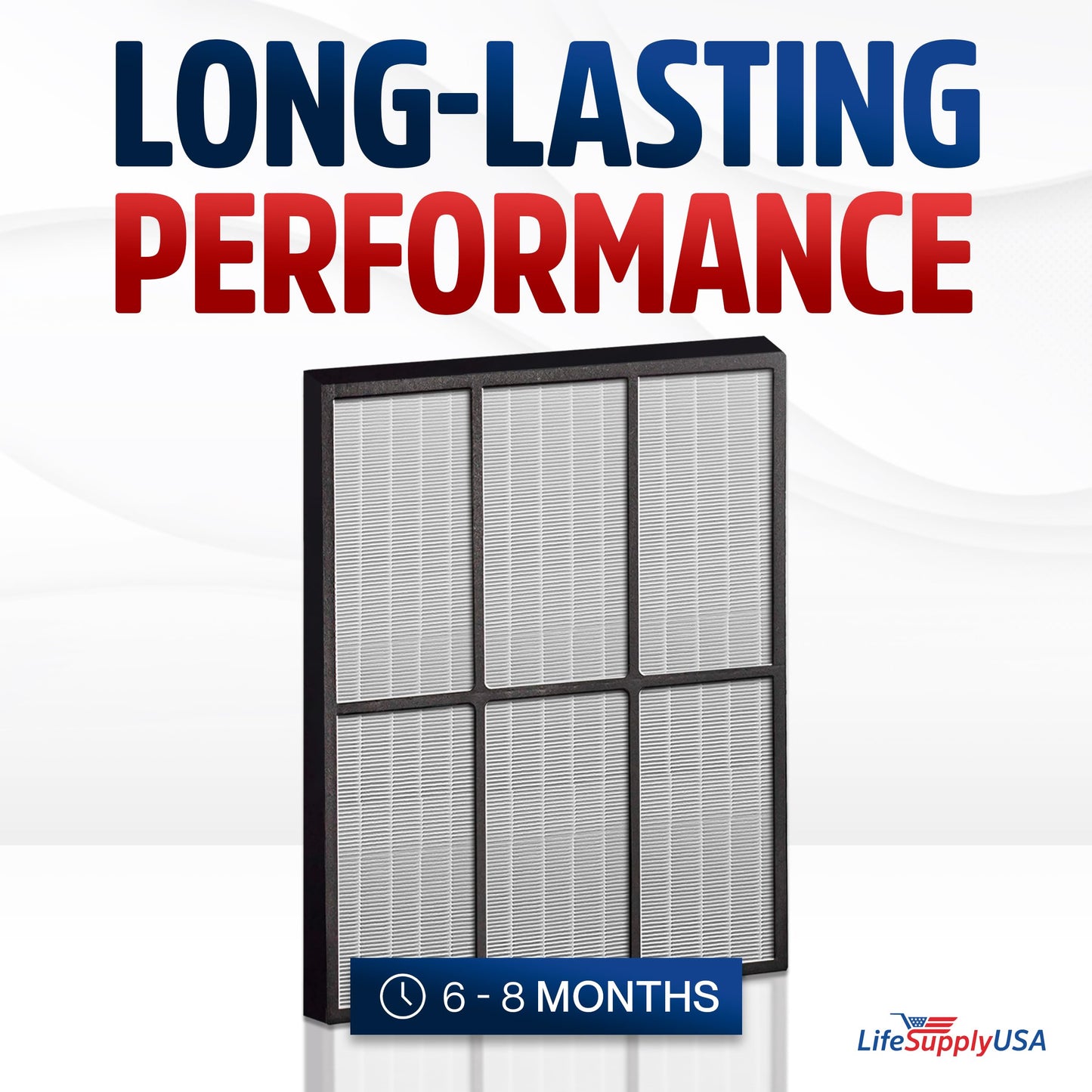 30940 True HEPA Filter Replacement Compatible with Hunter 30210 30214 30215 30216 30225 30260 30398 30400 30401 Air Purifiers by LifeSupplyUSA