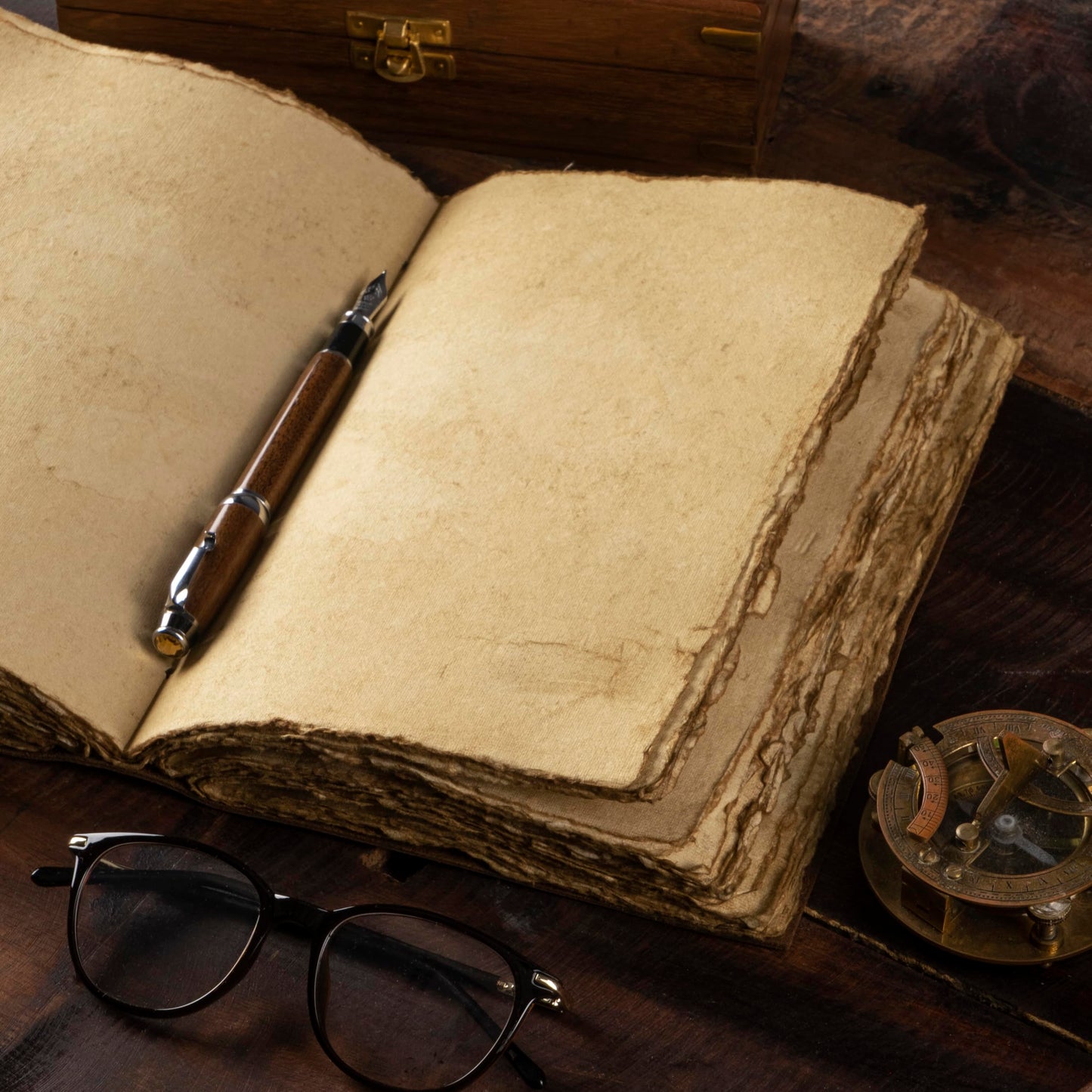 NomadCraftsCo. Vintage Leather Journal Tree of Life-Leather Bound Journal-Antique Paper-Beautiful Embossed Tree Leather Sketchbook - For Drawing Sketching and Writing-240 Pages