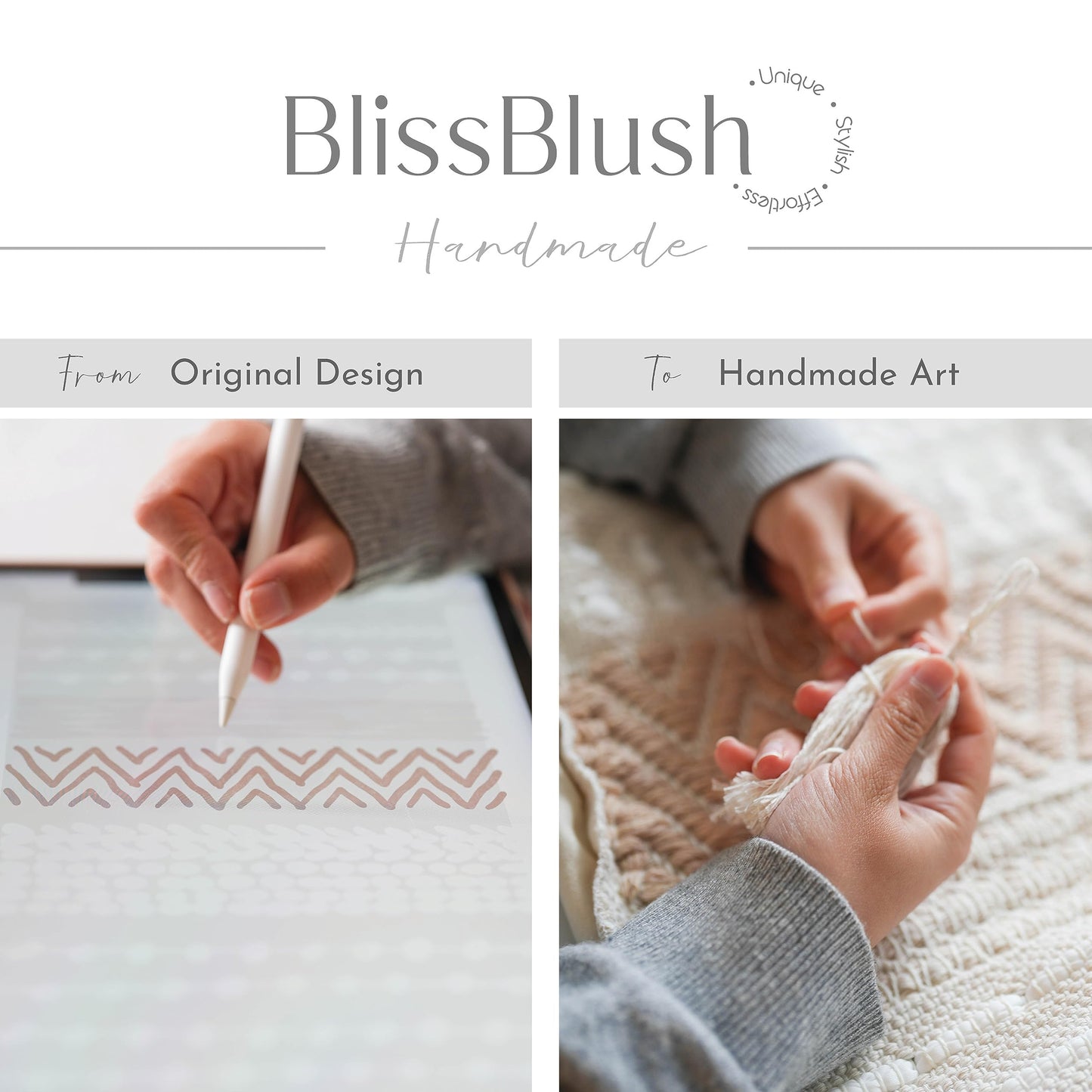 BlissBlush Pure White Decorative Lumbar Pillow Cover 14x36, Boho Long Throw Pillow for Bed, Accent Lumbar Throw Pillow Case, Modern Farmhouse Textured Lumbar Cushion (Cover ONLY)