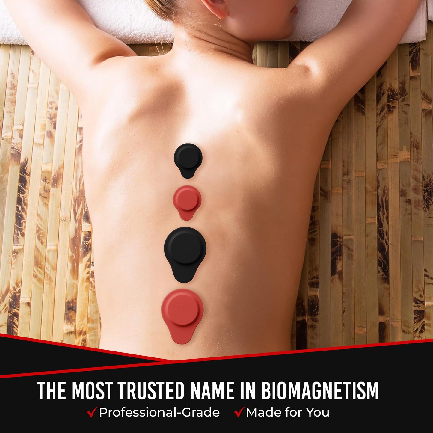 MagnetRX Neodymium Biomagnetic Magnets Kit – Imanes para Biomagnetismo Médico – Dr Goiz Magnet for Biomagnetism Bio Magnet Pair – Silicone Covered Round 12,200-13,200 Gauss Magnets (20 Mixed Units)