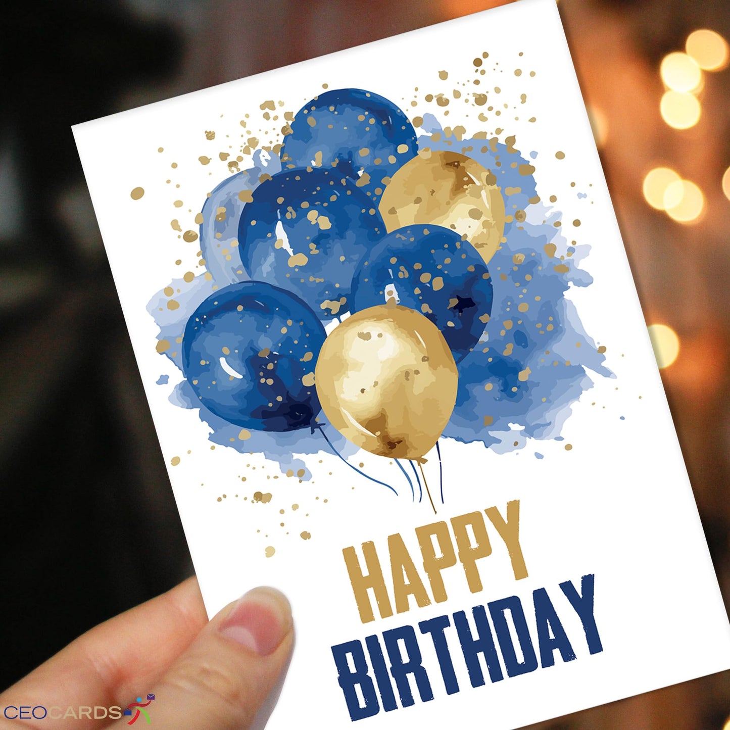 Happy Birthday Cards with Envelopes (25 Assortment Pack – 5 Designs) Bulk Birthday Card Set for Family & Business (5x7 inch – A7) Office, Work, Coworkers, Employees, Clients (VP2411) Made in USA