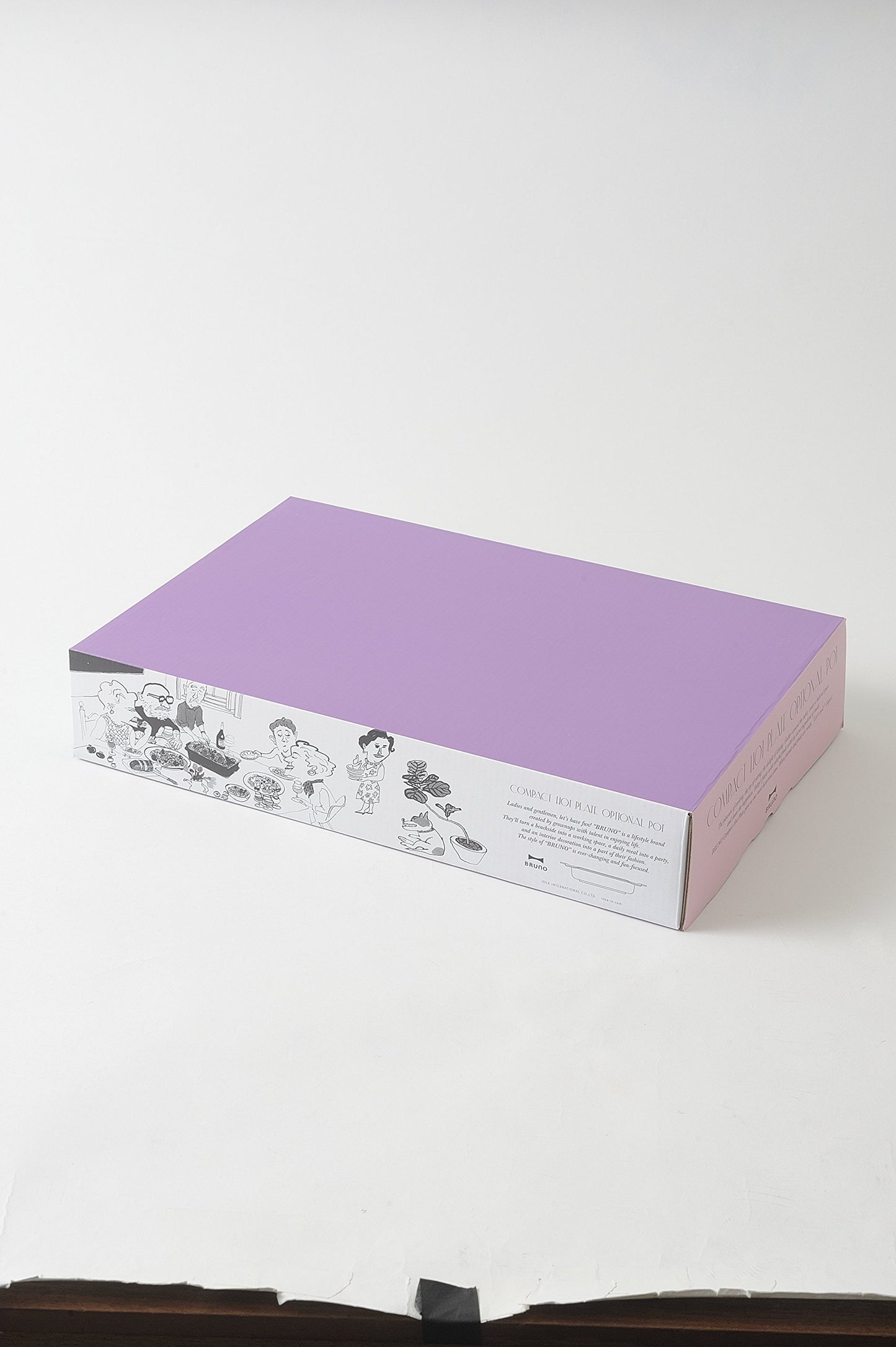 BRUNO Ceramic Coated Pan for Compact Hot Plate BOE021-NABE