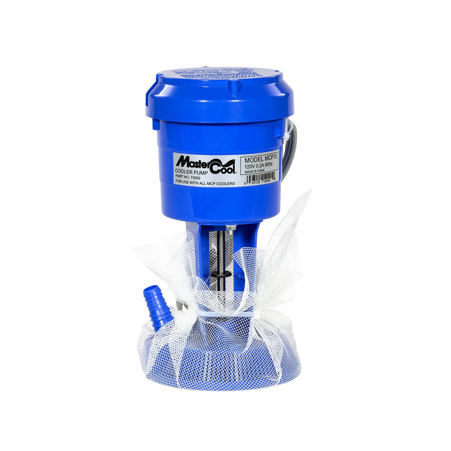 MasterCool 120V Evaporative Cooler Pump for MCP44 and MCP59 Pump with Mesh Screen