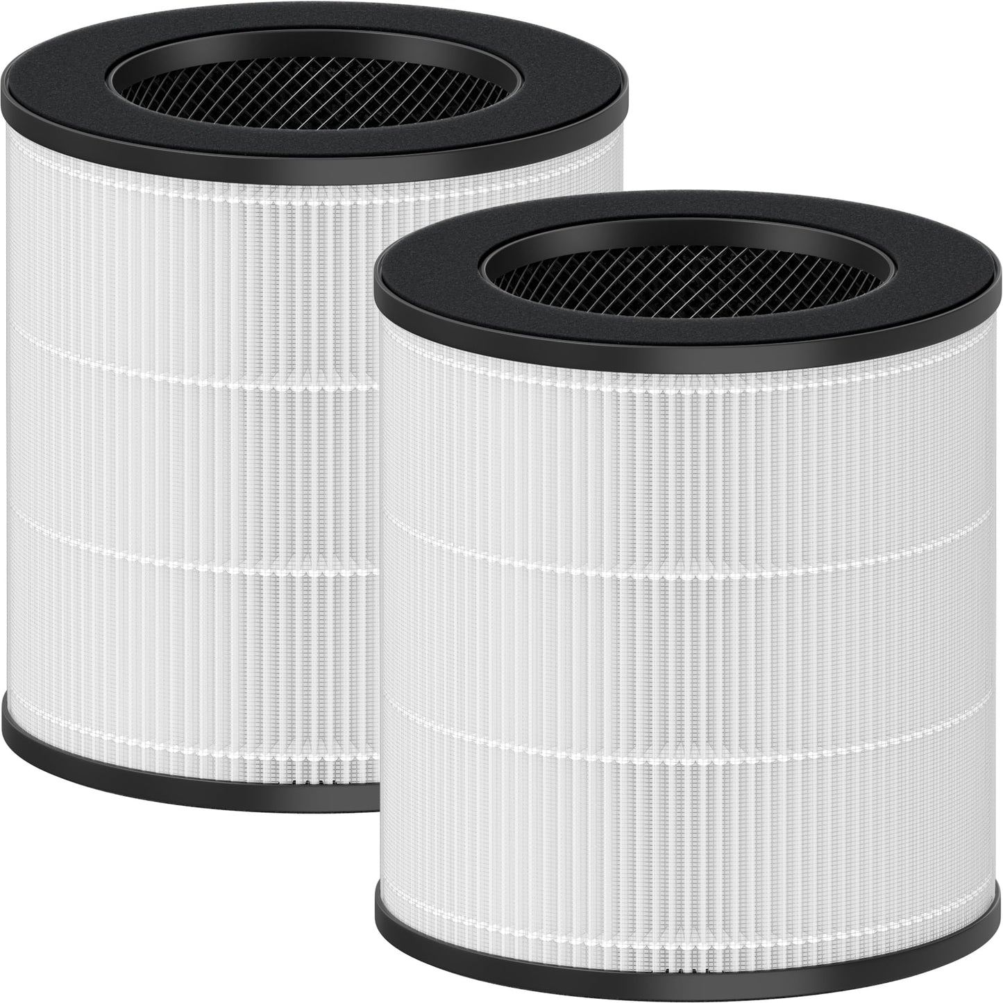 2 Packs A2 Premium Replacement Filter for Vewior A2 ClearAir-A2, Ameifu GDAP1W / GDAP1USW / Vi-GDAP1USW and Tailulu HQZZ-160 Air Cleaner Purifier