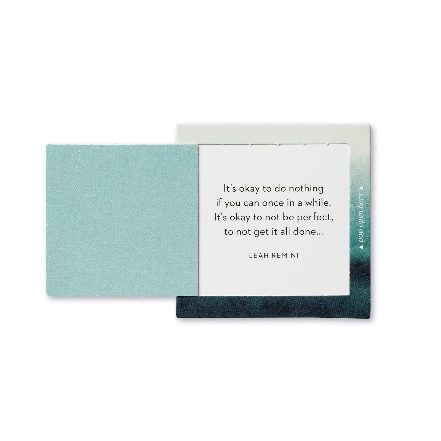 Compendium ThoughtFulls Pop-Open Cards — 4-Pack of Embrace Calm, Mindfulness, Live with Intention, Grateful – 120 Pop-Open Cards, Each with a Different Message Inside