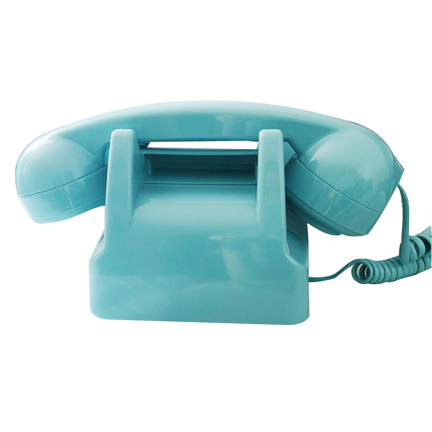 Benotek Retro Telephone, Corded Classic Old Fashion Landline Phones for Home/Office, Wired French Blue Antique Rotary Phone Gift for Art Decor