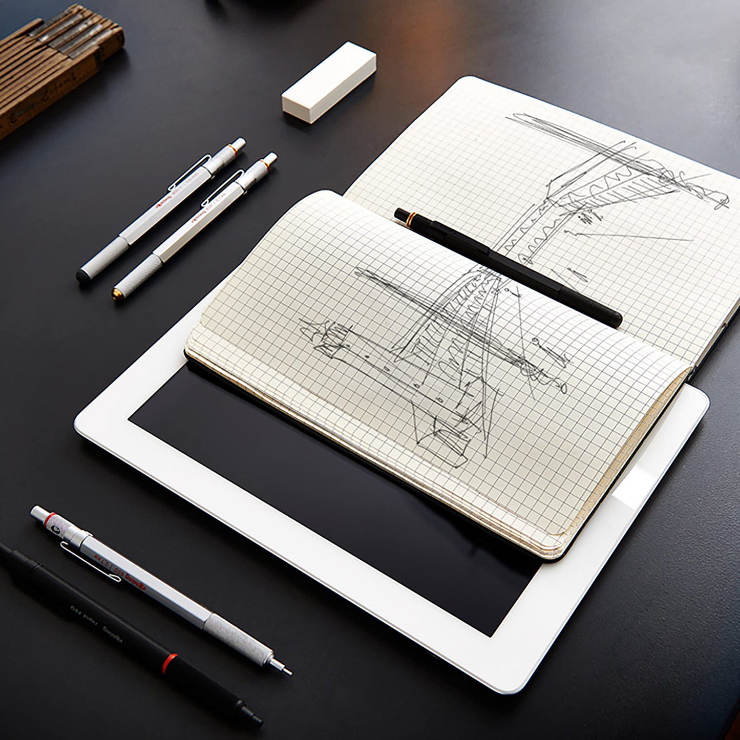 Rotring 800 Mechanical Pencil 0.7Mm Black
