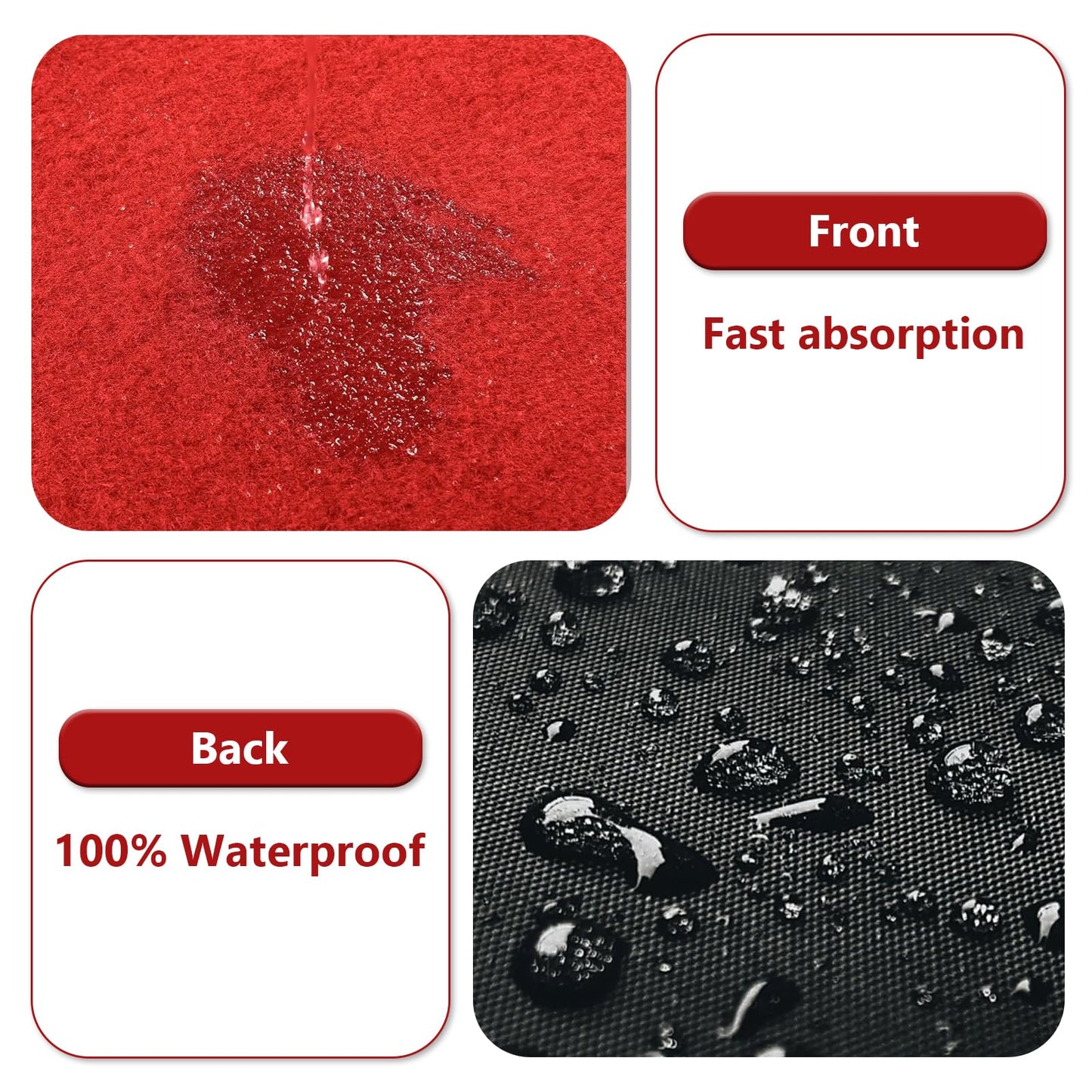 Red Carpet Runner Rug for Party and Event, Non-Slip TPR Rubber Backed Aisle Runway red Rug for Step, Proposal & Wedding Christmas Thanksgiving Decorations, Runway Rug for Prom(3 x 10ft, 450 GSM)
