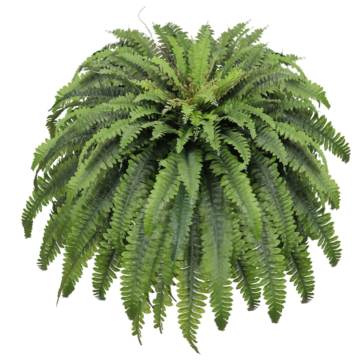 Galebeiren 50" Fake Ferns Artificial Plants Large, 98 Fronds Artificial Ferns for Outdoors and Indoors, Suitable for Planter Garden Porch Office Decor