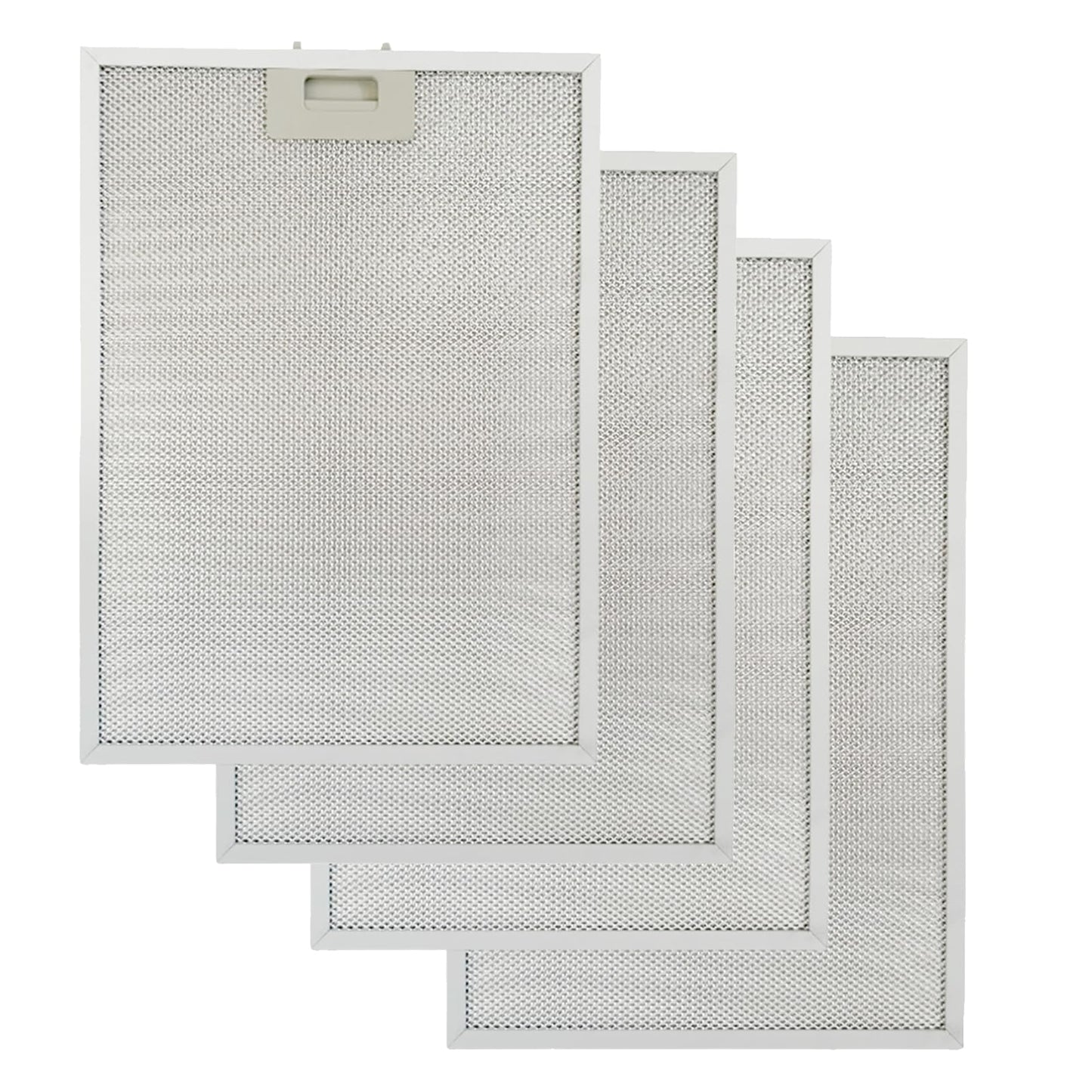 4 Pack BPPFA30 Range Hood Grease Vent Filter 11.81" x 16.25" Fit for Broan QP130 QP130BL QP130SS QP130BLC, Replace Part Number Replace S97017720, 97017720, AP5610518, 1568240