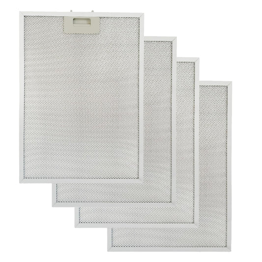 4 Pack BPPFA30 Range Hood Grease Vent Filter 11.81" x 16.25" Fit for Broan QP130 QP130BL QP130SS QP130BLC, Replace Part Number Replace S97017720, 97017720, AP5610518, 1568240