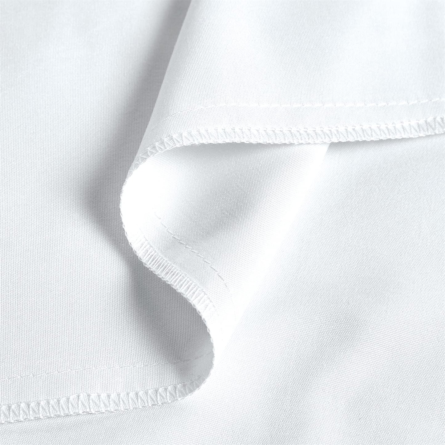 FreshCulture Twin Flat Sheets Only, Pack of 6, Soft Microfiber Bedding Sheets for Home, Salons, Hotels, Bulk Flat Sheets Only Twin Size (White)