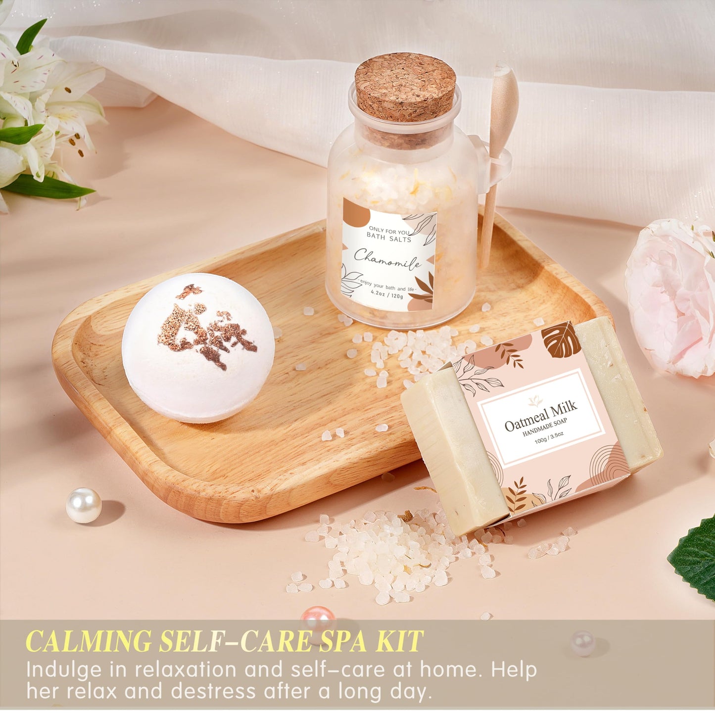 Oufrenn Mother's Day Birthday Gifts for Mom, Get Well Gifts for Women, Self Care Gifts Thinking of You Sympathy Gifts, Get Well Soon Gifts Baskets Care Package for Woman Mom Her Friend Sister