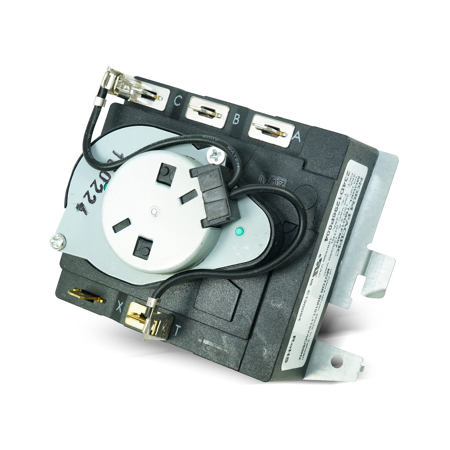 WE4M532 OEM Timer for GE Dryer WE04X25280 WE4M362 WE04M0532, 234D2377P005, 234D1296P004, TMD1FM07
