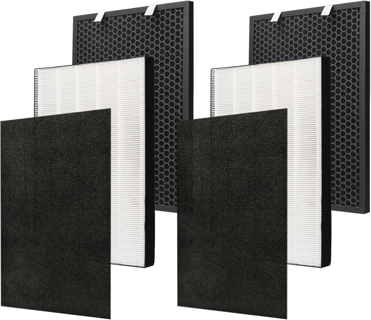 Air220 Air320 Replacement 2678 HEPA Filter and 2677 Activated Carbon Filter for BISSELL Air 220 and Air 320 Air Puri-fier, HEPA Filter, Activated Carbon Filter, Pre Filter, 2 Pack