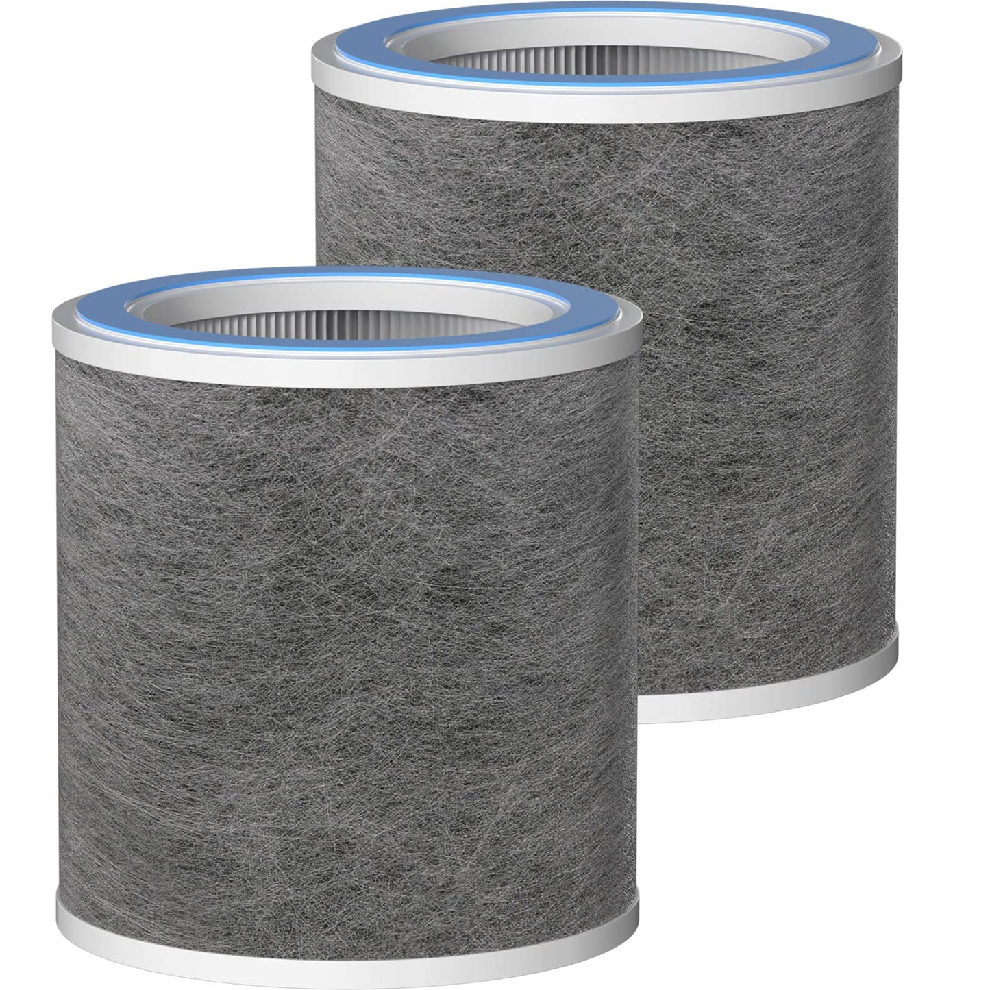 HP102 True HEPA Replacement Filter Compatible with Shark HP102 & HP102PET & HC452 & HP132 & HC450 & HC451 & HC455, True HEPA for 99.97% of Particles, Compare Part #HE1FKPET, HE1FKBAS, 2 Pack