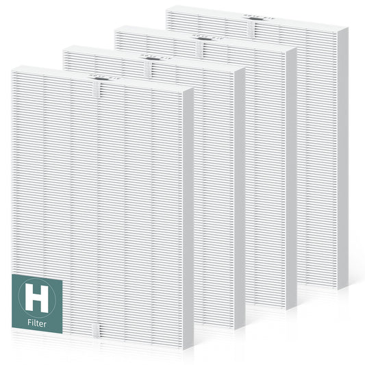 4 Pack 116130 Replacement Filter H for Winix PlasmaWave Air Purifier 5500 5500-2 C535 5300 5300-2 6300 6300-2 P300 AM80 AM90 9000 5000 5000B C909 9800