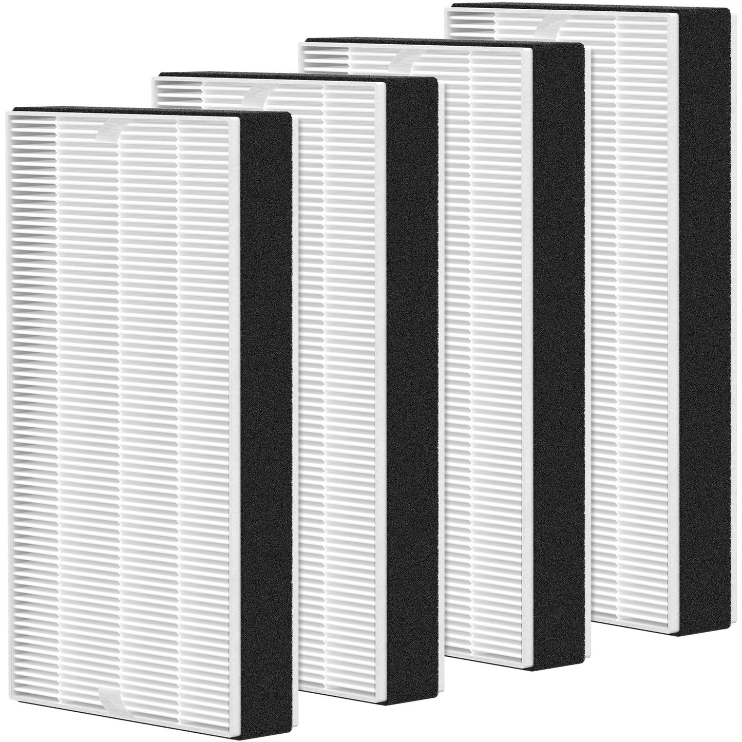 4 Pack F1 Filter Replacement Compatible with 3M Filtrete Room C01 T02 Models FAP-C01-F1, FAP-T02-F1, FAP-C01BA-G1, FAP-T02WA-G1 and FAP-ST02N