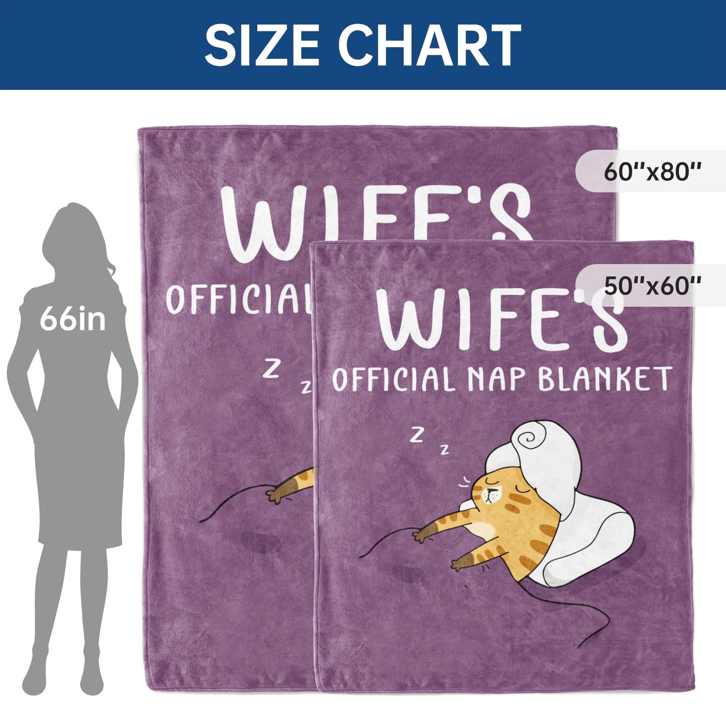 SteadStyle Birthday Gifts for Wife from Husband - Gifts for Her Blanket, Wife Birthday Gift Ideas, Wedding Anniversary Romantic Gift for Women, Valentine's Mother's Day Present for Her 80"X 60"