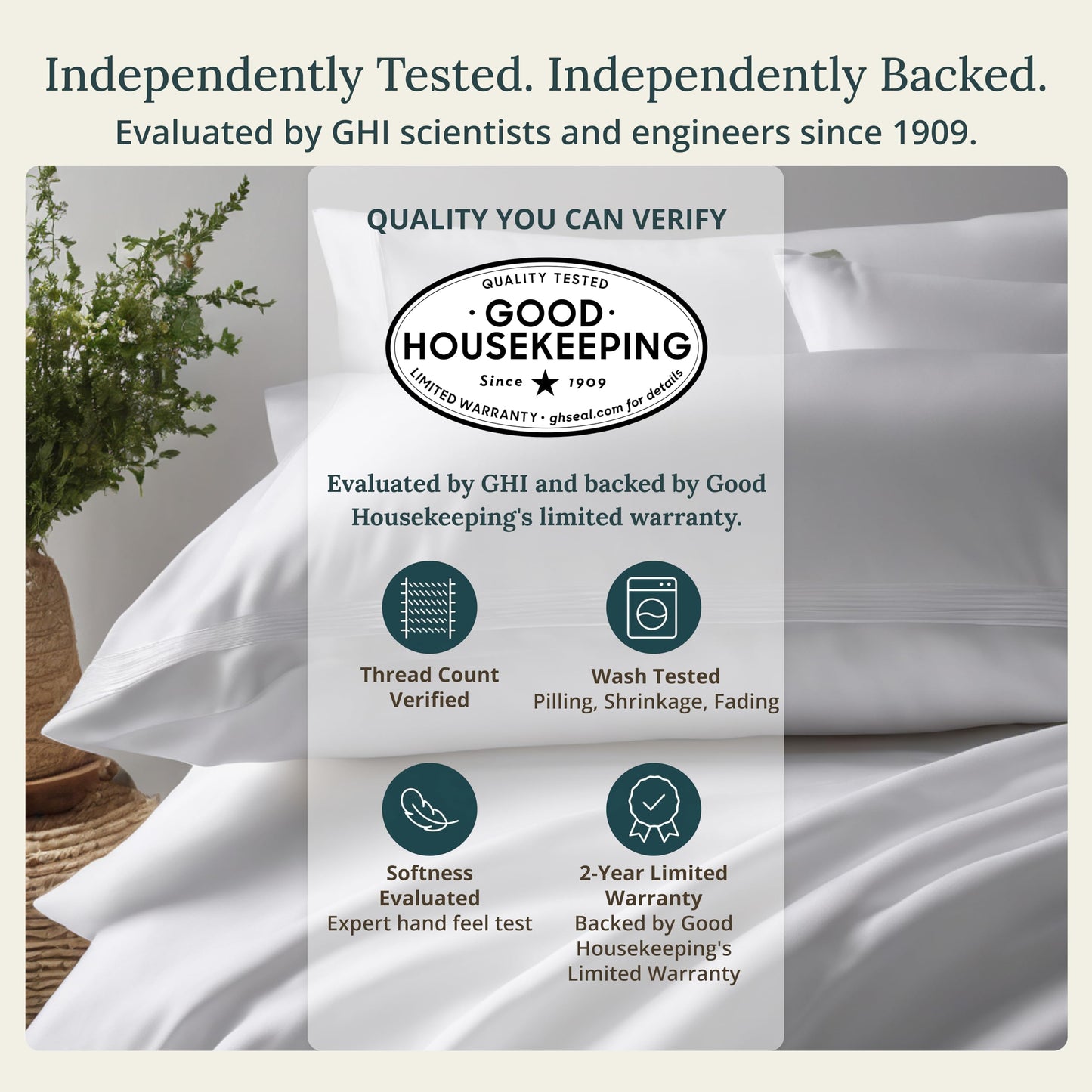 California Design Den Striped White Duvet Cover Queen/Full Only - Premium 400 Thread Count 100% Cotton Duvet Cover Queen, Sateen, Queen Comforter Cover, Button Closure and Corner Ties (Striped White)