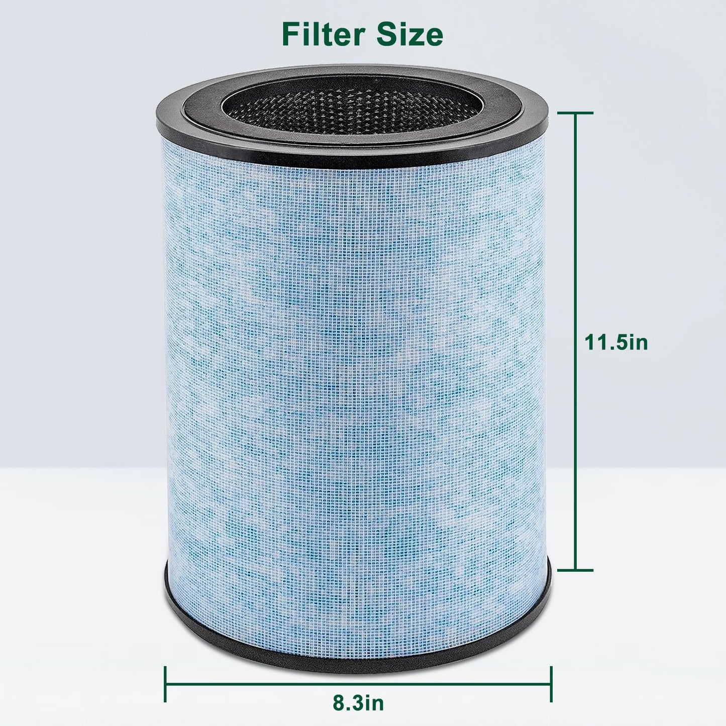 2 Pack for Instant AP300 Filter Replacement, True and Activated Carbon Filter, Compatible with Instant AP300, Compare to F300 Filter
