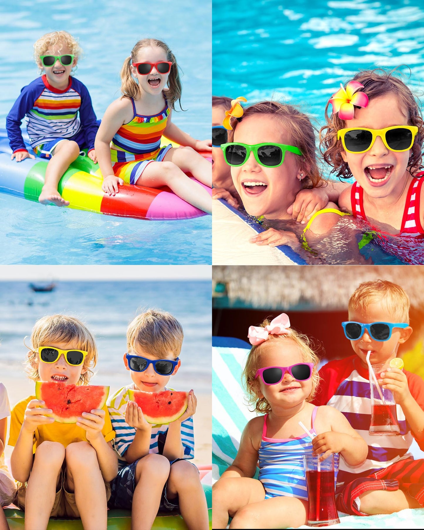 Geiserailie 48 Pcs End of The School Year Gifts for Students from Teacher Bulk Pre K Graduation Sunglasses Kindergarten Preschool End of Year Graduation Gifts for Classroom Summer Party Favors