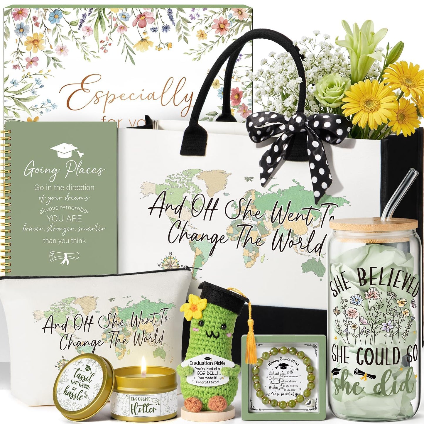 2026 Graduation Gifts for Women Her, Cool College Graduation Gift Basket, Masters Degree Congrats Grad Gift Box, Class of 2026 Congratulations Gifts for Graduates Daughter Friend Sister Nurse Teacher