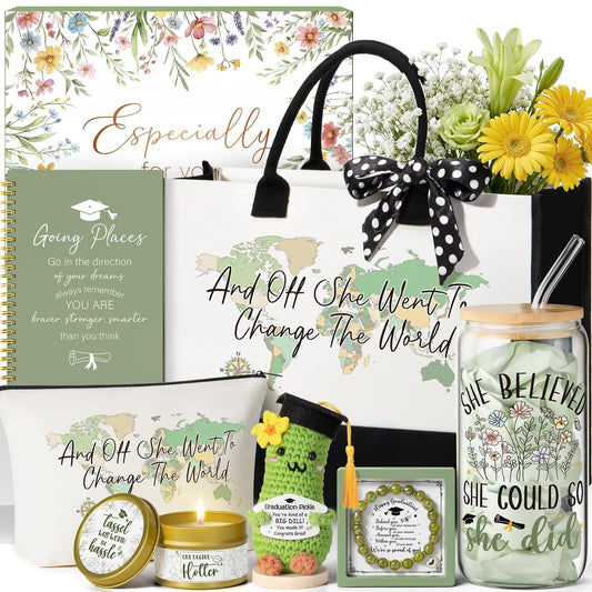 2026 Graduation Gifts for Women Her, Cool College Graduation Gift Basket, Masters Degree Congrats Grad Gift Box, Class of 2026 Congratulations Gifts for Graduates Daughter Friend Sister Nurse Teacher