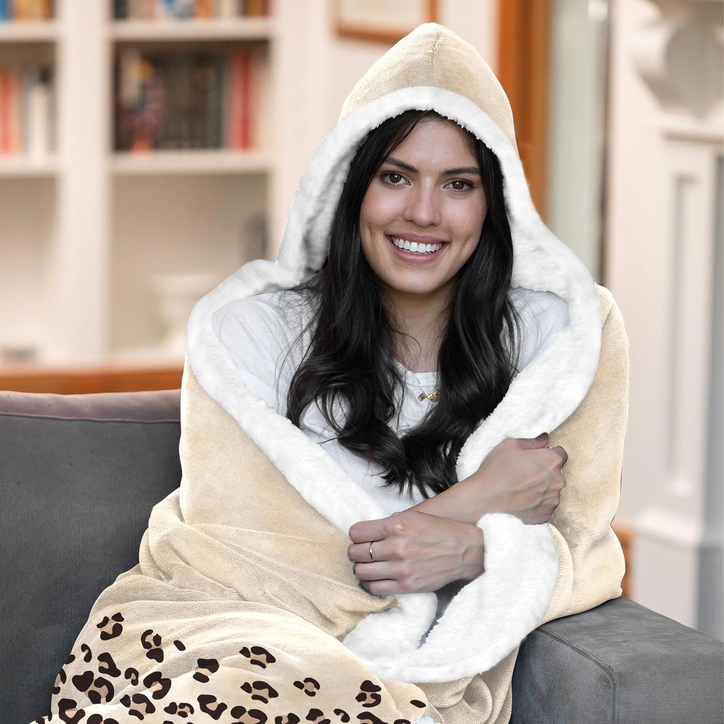 Vprintes May Queens Wearable Blanket - Women Gifts for Birthday - Best Friend Birthday Gifts for Women, Gifts for Sister Mom Daughter Grandma Female Wife