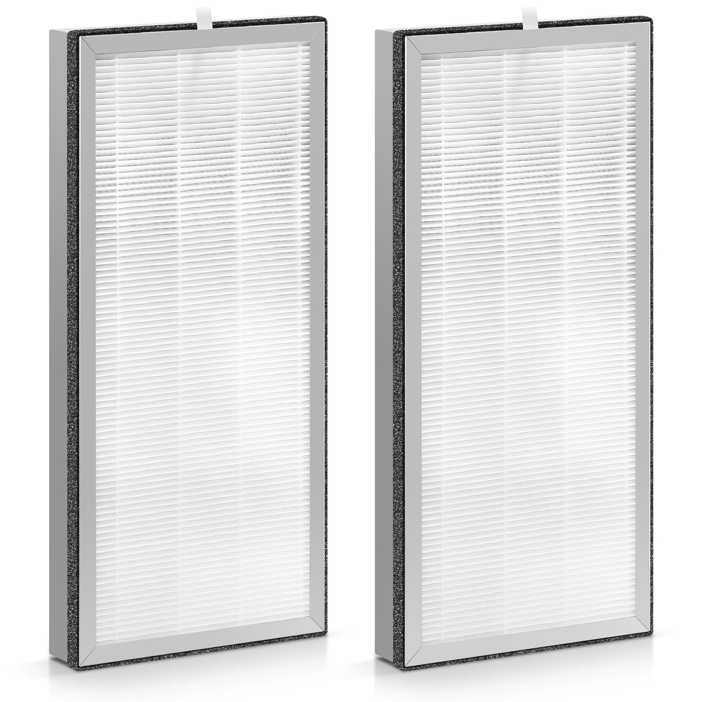 Facecool Replacement Filter Compatible with 40 Series Air Purifier, 3 in 1 with Pre-Filter, H13 HEPA and Activated Carbon(2 Pack)