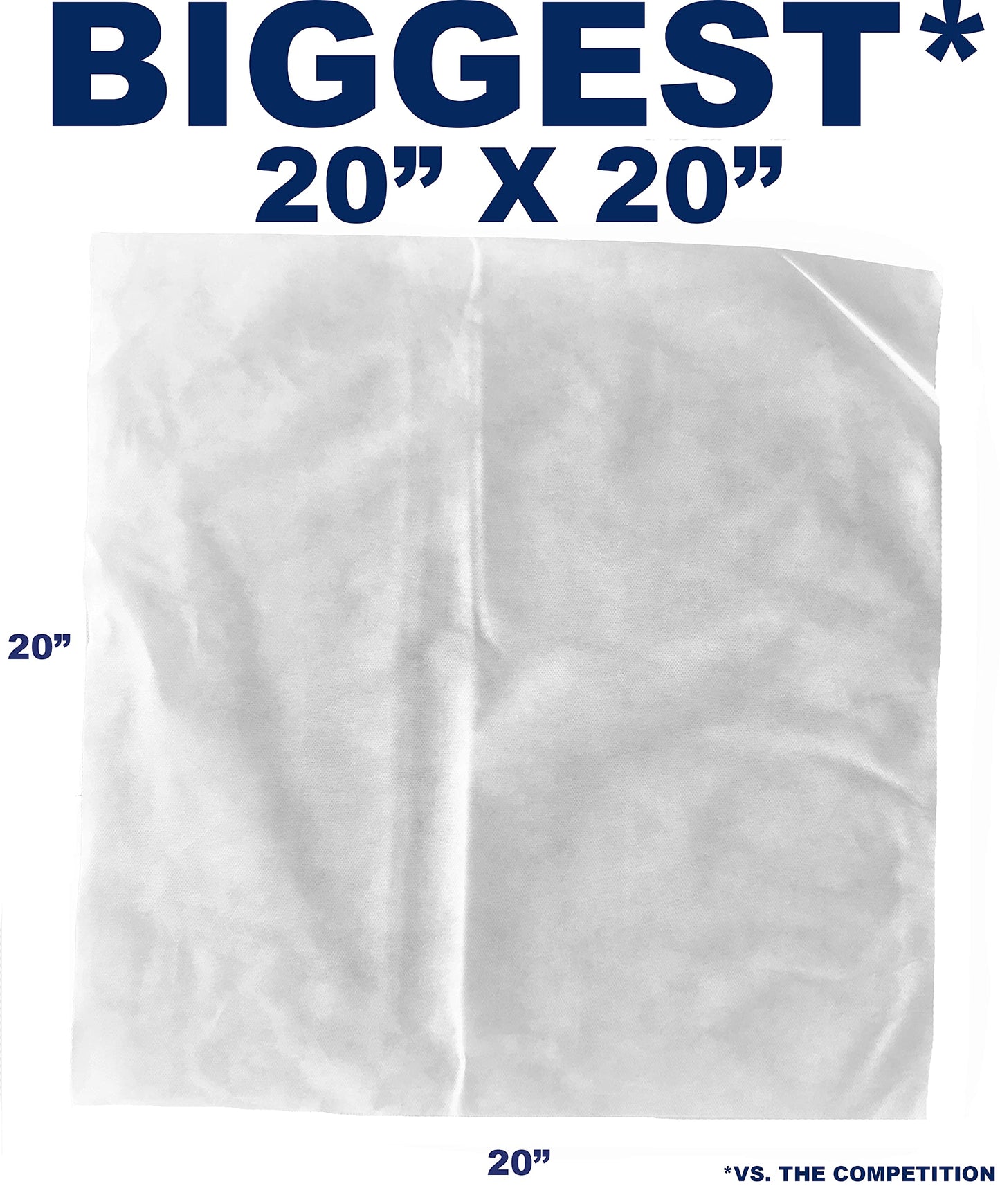 (50 Pack) Commercial Cold Brew Coffee Filters, 20" x 20" For 5-Gallon Commercial Model Cold Brew Coffee Makers and Systems