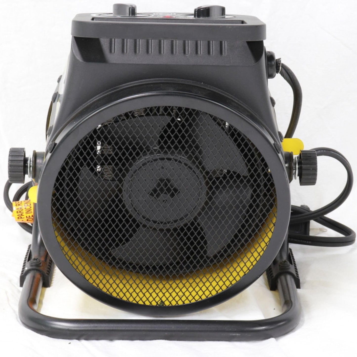 Dura Heat EUH1465 Electric Forced Air Heater with Pivoting Base 5,120 BTU, Yellow