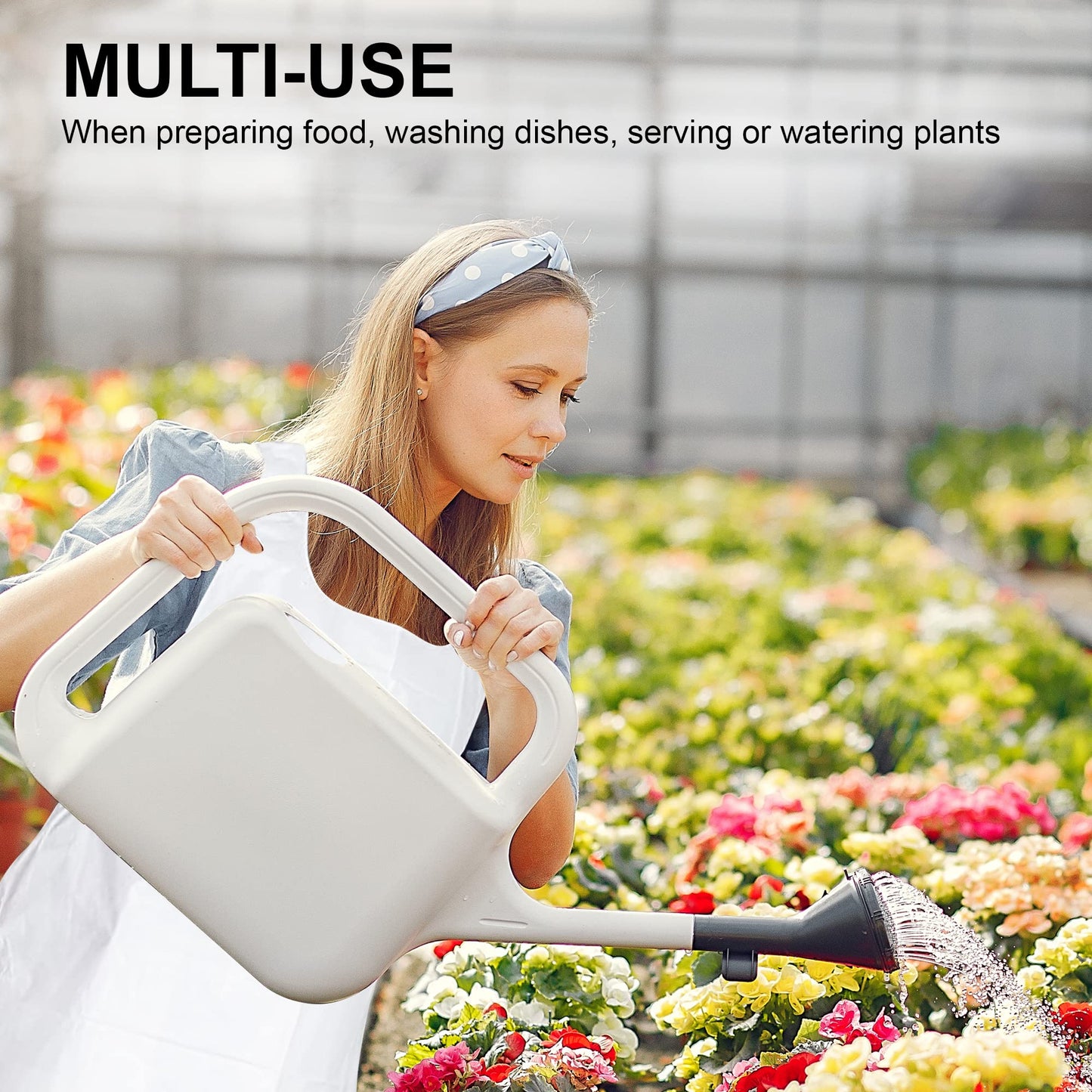 MT Products White Plastic/Poly Apron 46" x 28" - Disposable Kitchen Apron - Pack of 100