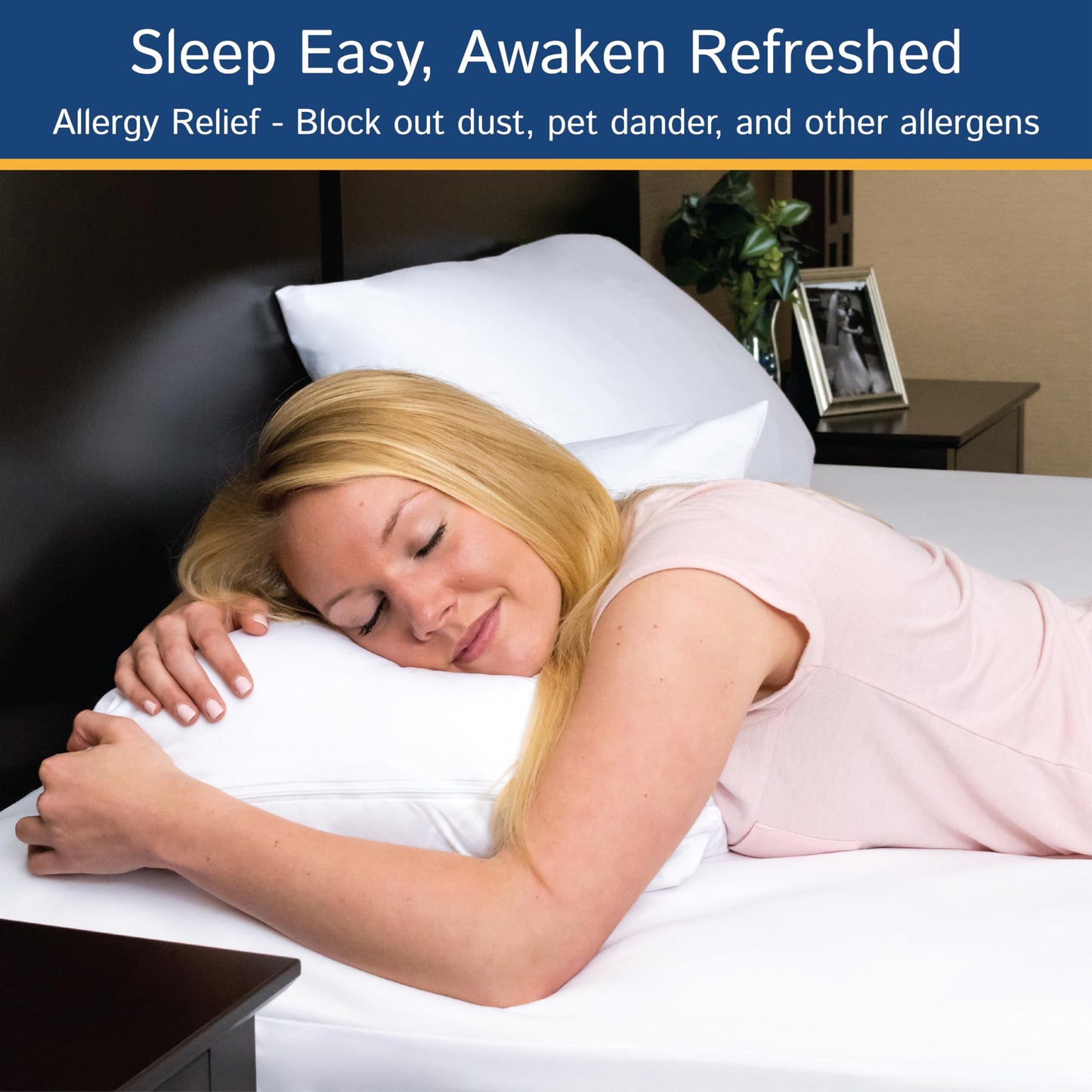 Super Deep Pocket Mattress Encasement - Queen - Zippered Bedbug Waterproof Protector for Very Deep Mattresses 20-24 inch Depth
