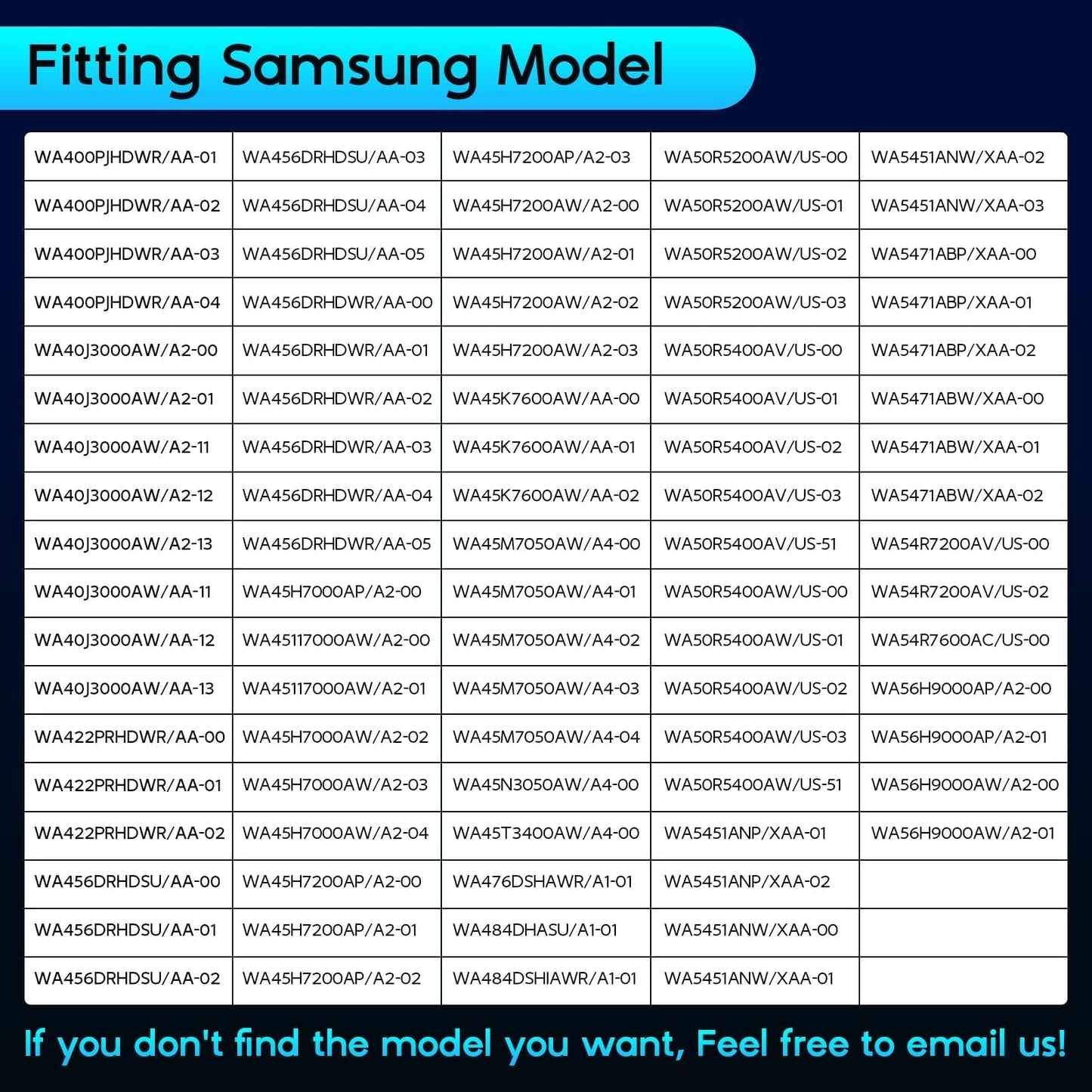 Upgraded Washer Suspension Rods for Samsung WA50R5400AV/US WA50R5400AW/US WA45T3200AW/A4 WA45N3050AW/A4 WA50R5200AW/US WA400PJHDWR/AA Washing Machine, Replace DC97-16350U DC97-16350S DC97-05280W