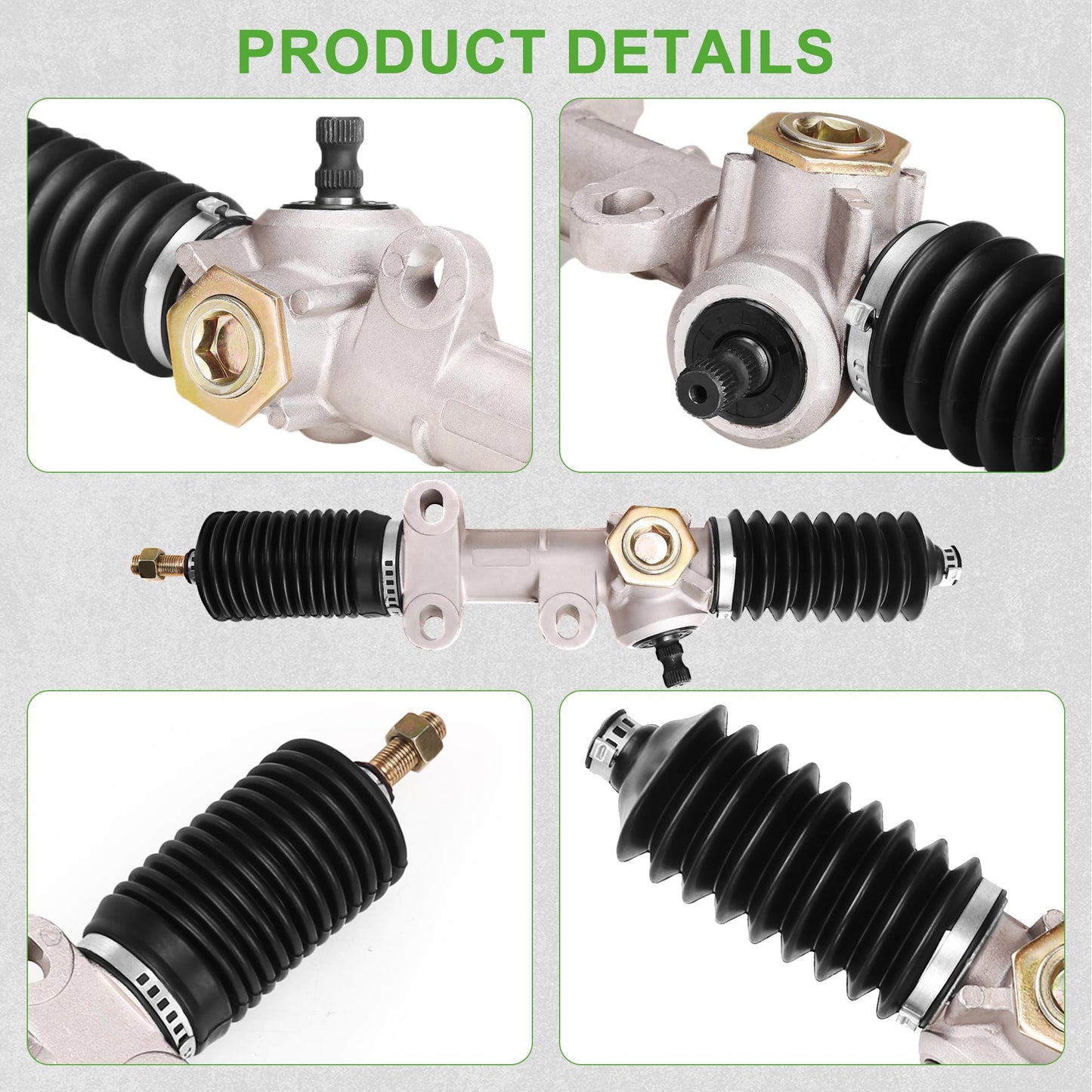 10L0L Golf Cart Steering Gear Box Assembly Gear Rack for Club Car DS