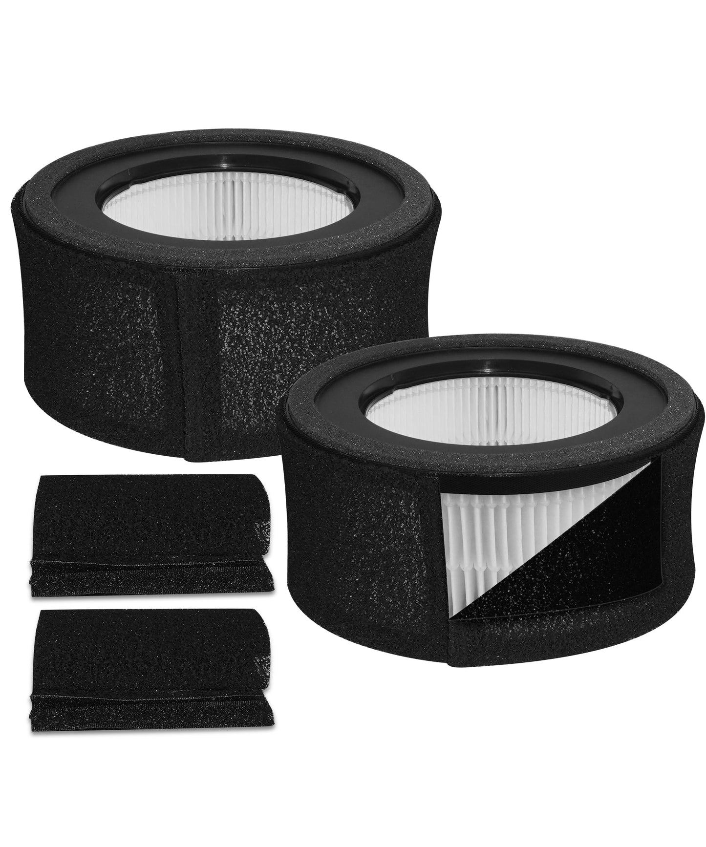 Facecool Z-1000 Replacement Filter Compatible with TruSens Z-1000 Air Purifier, 2-in-1 HEPA Air Cleaner, Part Number AFH-Z1000-01, with 2 HEPA Filters + 4 Carbon Pre-Filters (Small Room)