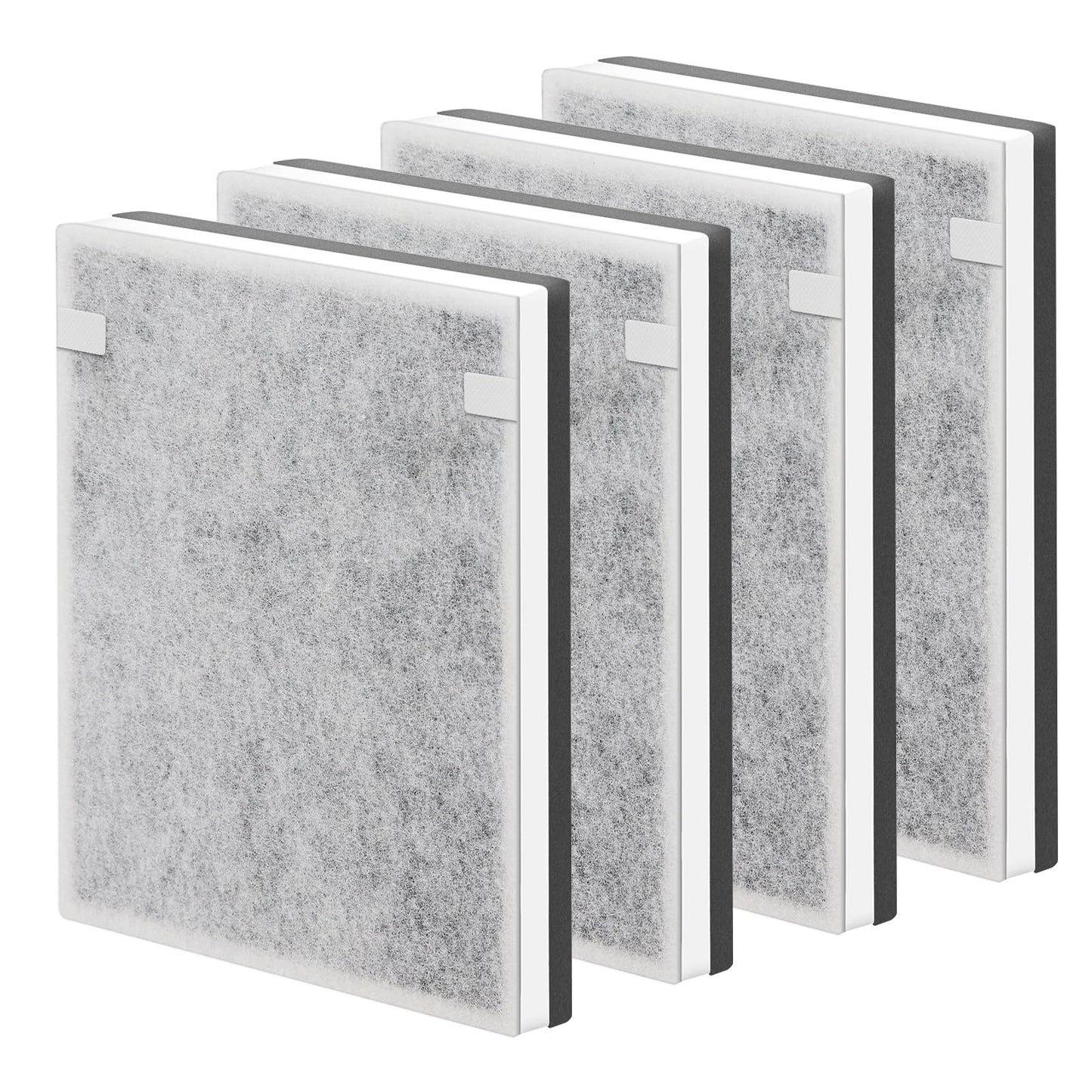 NXBHG Vital 100 Replacement Filter Compatible with Levoit Vital 100 Air Purifier, 3-in-1 Replacement Filter and High-Efficiency Activated Carbon Filters, Part Number Vital 100-RF, 4 Pack.