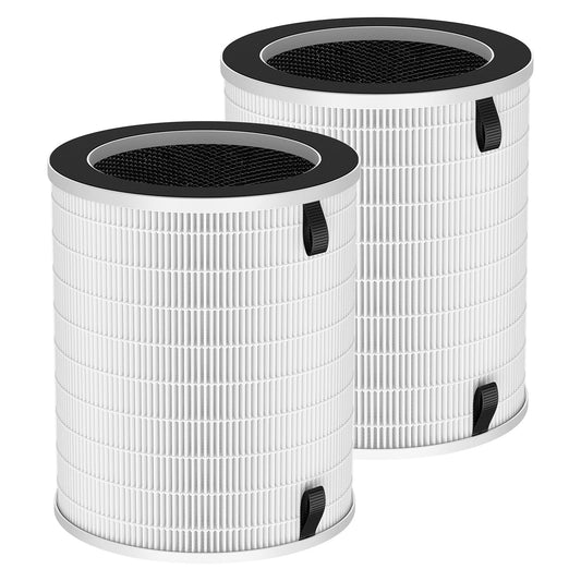2 Pack Max/Mage/Mage Pro Replacement Filter Compatible with Afloia MAX/MAGE/MAGE PRO Purifier and Sans/Air-Honati/Compass Home Smart/Taylor Swoden/Cuckoo CAC-J1510FW/Rosewill RHAP-20001/20002