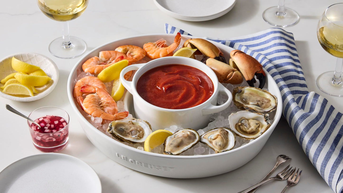Le Creuset Stoneware Mini Round Cocotte, 24 oz., Shallot