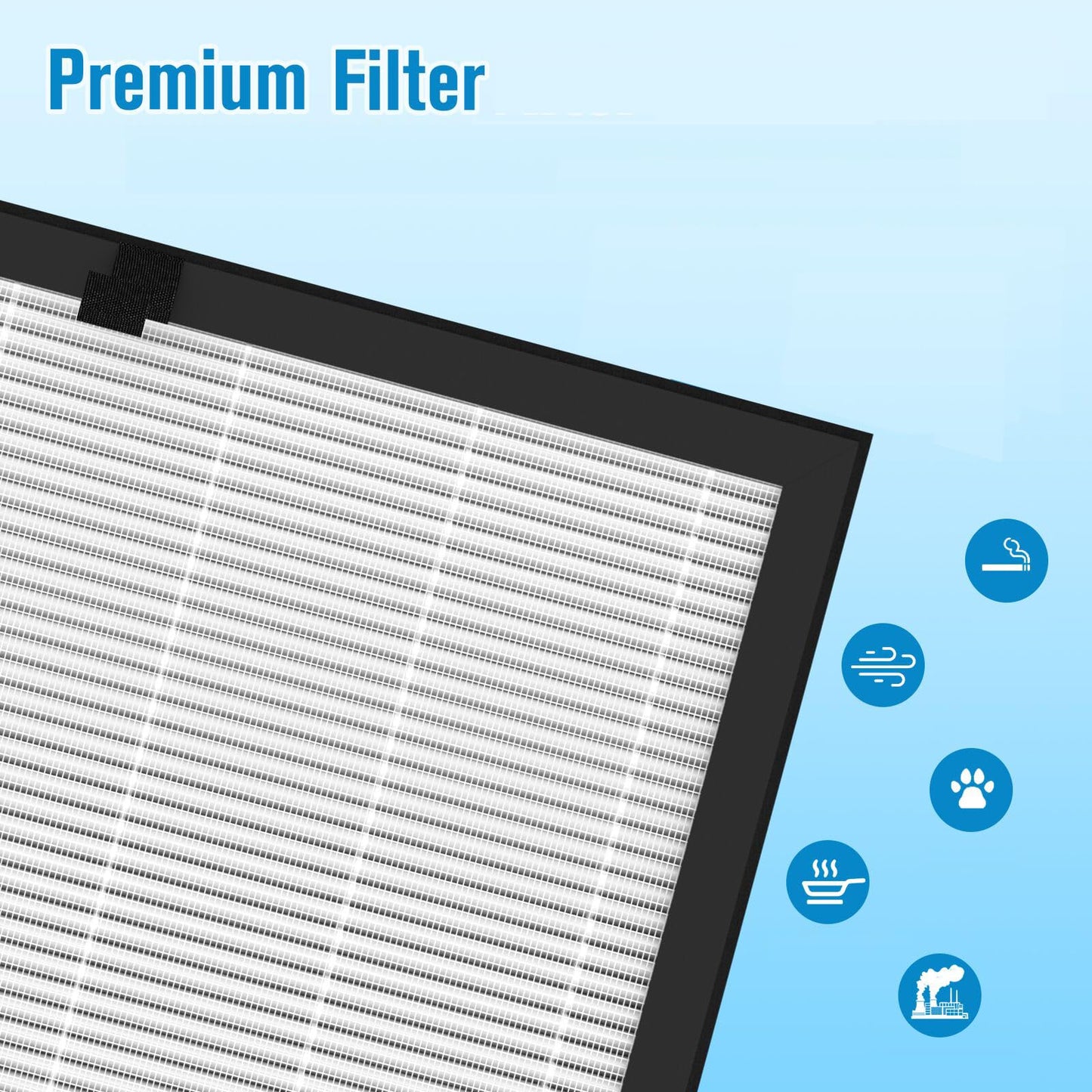 2 Pack 400 Replacement Filter For Puro 400, For 400 Puro Air Filter