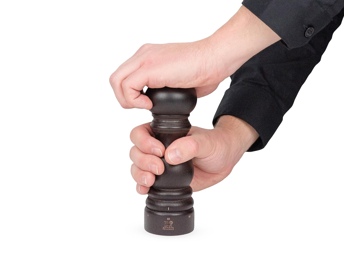 Pepper Mill, u'Select, Wood, Chocolate Finish, 18 cm - 7 in