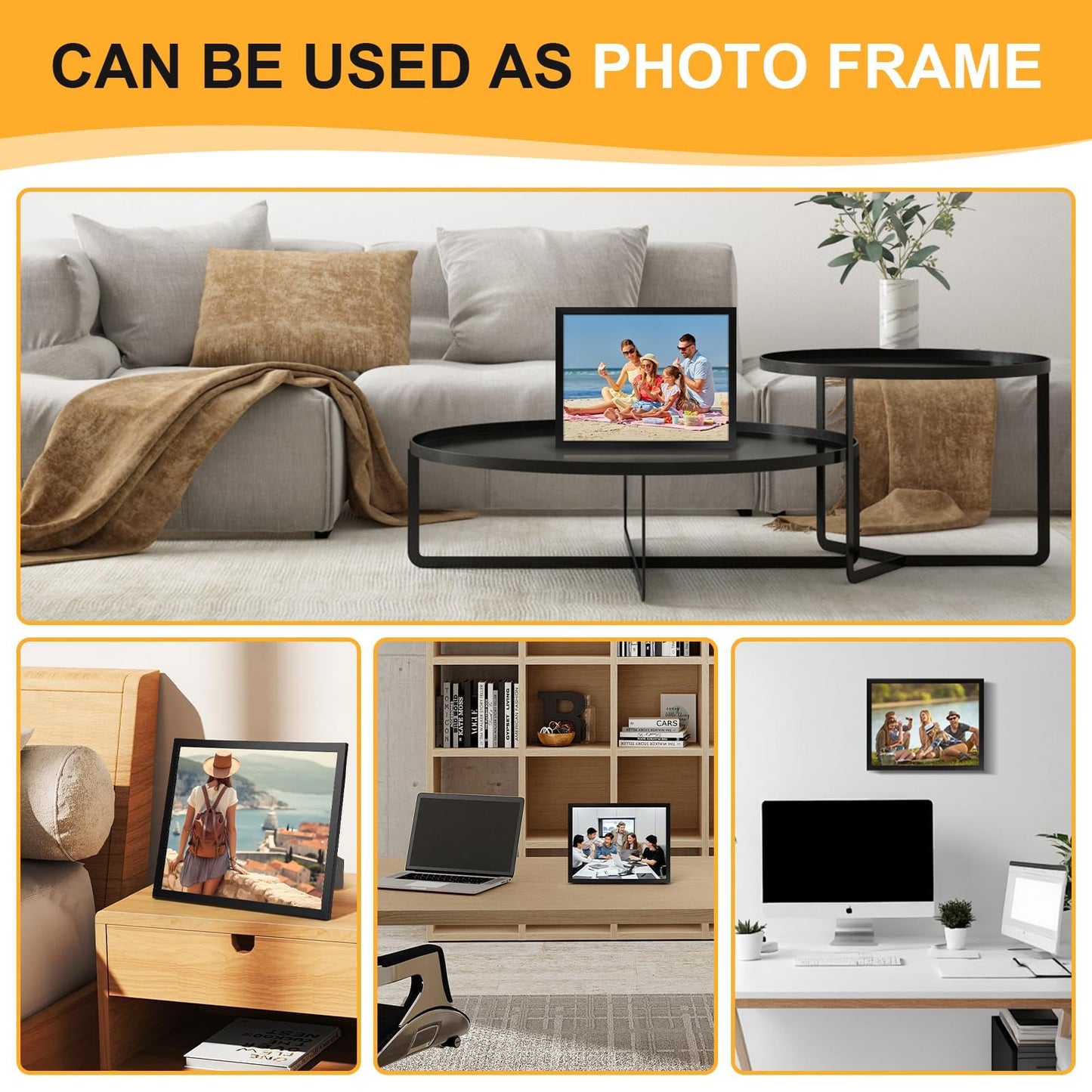 YixangDD 20 Pack Certificate Frames 8.5 x 11, College Diploma Frame with Clear Plexiglass, Black Degree Document Frame for Wall and Tabletop Display