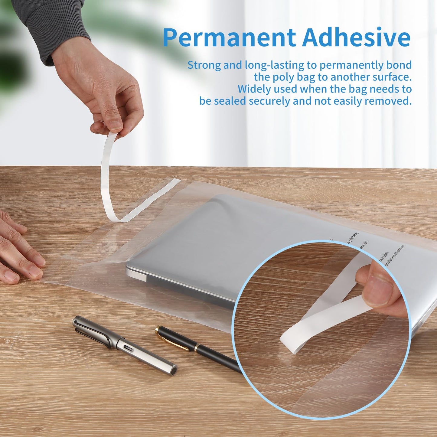 iMailer - 1000 Pcs - 9" x 12", Suffocation Warning Self Seal Clear Plastic Poly Bags 1.6 Mil for A4, Letter Sized Documents, Marketing Materials, Clothes-Permanent Glue