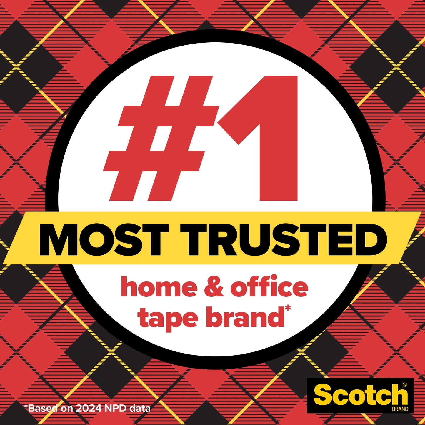 Scotch Transparent Tape, 1 Inch Core, Refills, 3/4 in. x 1,000 in., 24 Clear Tape Refill Rolls