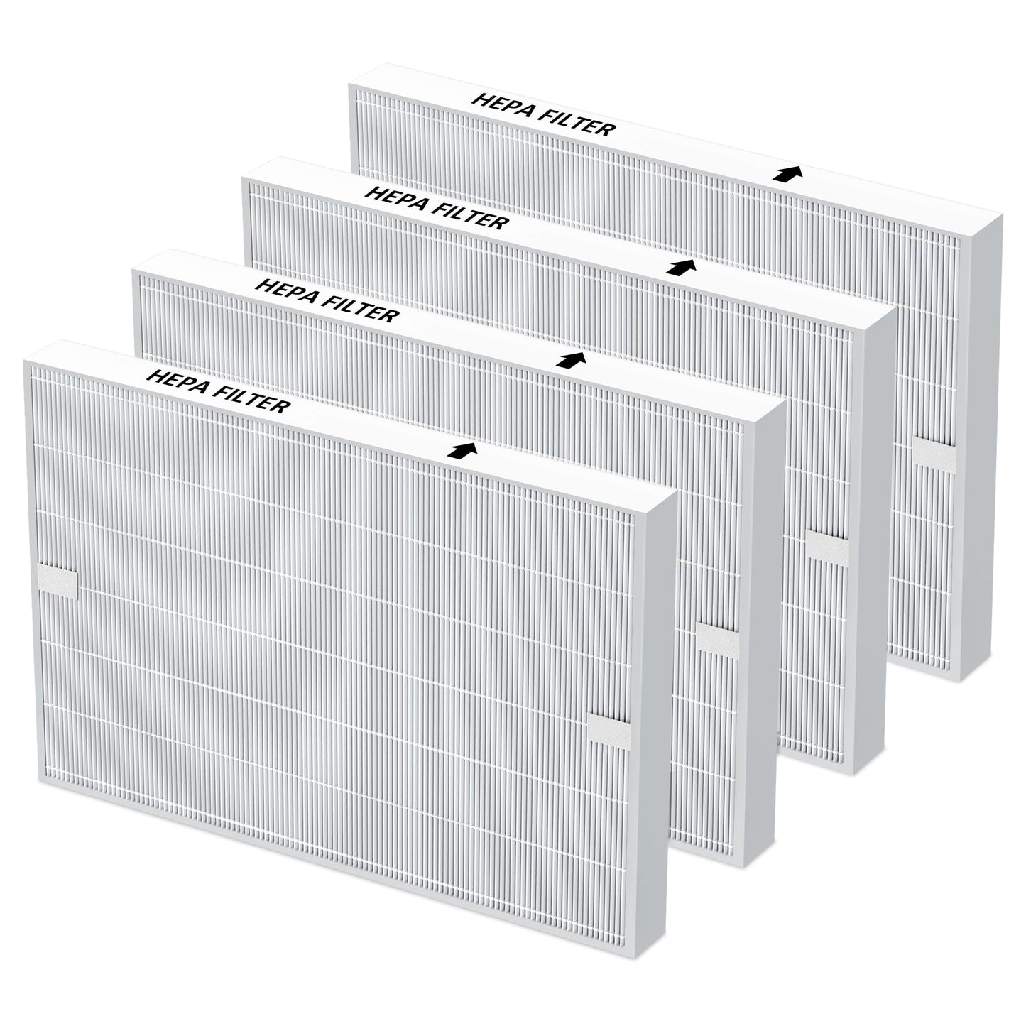 4 Pack AP-1512HH Filter Replacement for Coway Airmega AP-1512HH and Airmega 200M Air Purifiers, Item NO # 3304899
