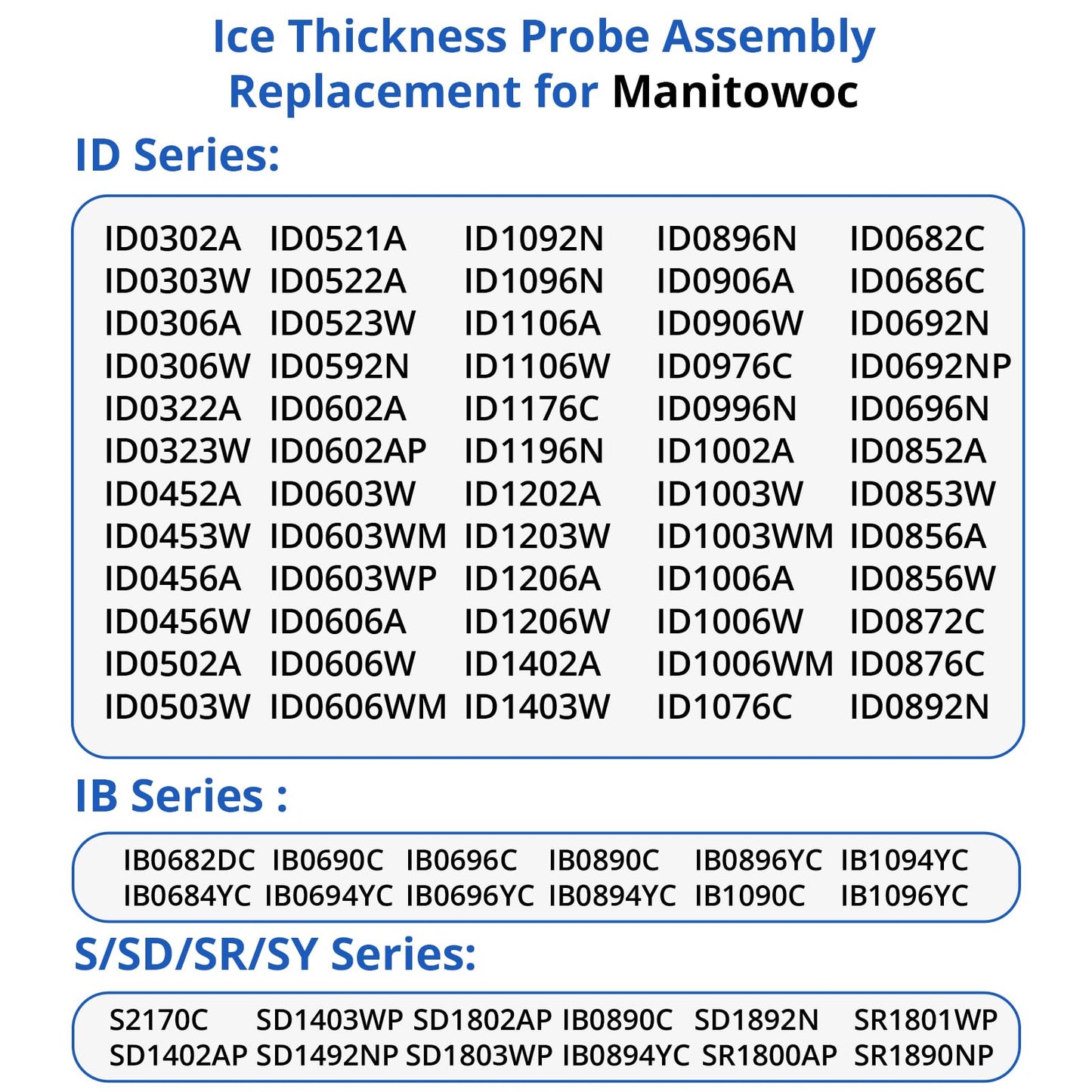 000008660 Ice Thickness Probe Assembly Replacement for Manitowoc, 8660 Ice Thickness Control Ice Machines Parts Compatible with Manitowoc Indigo Series Ice Machine etc
