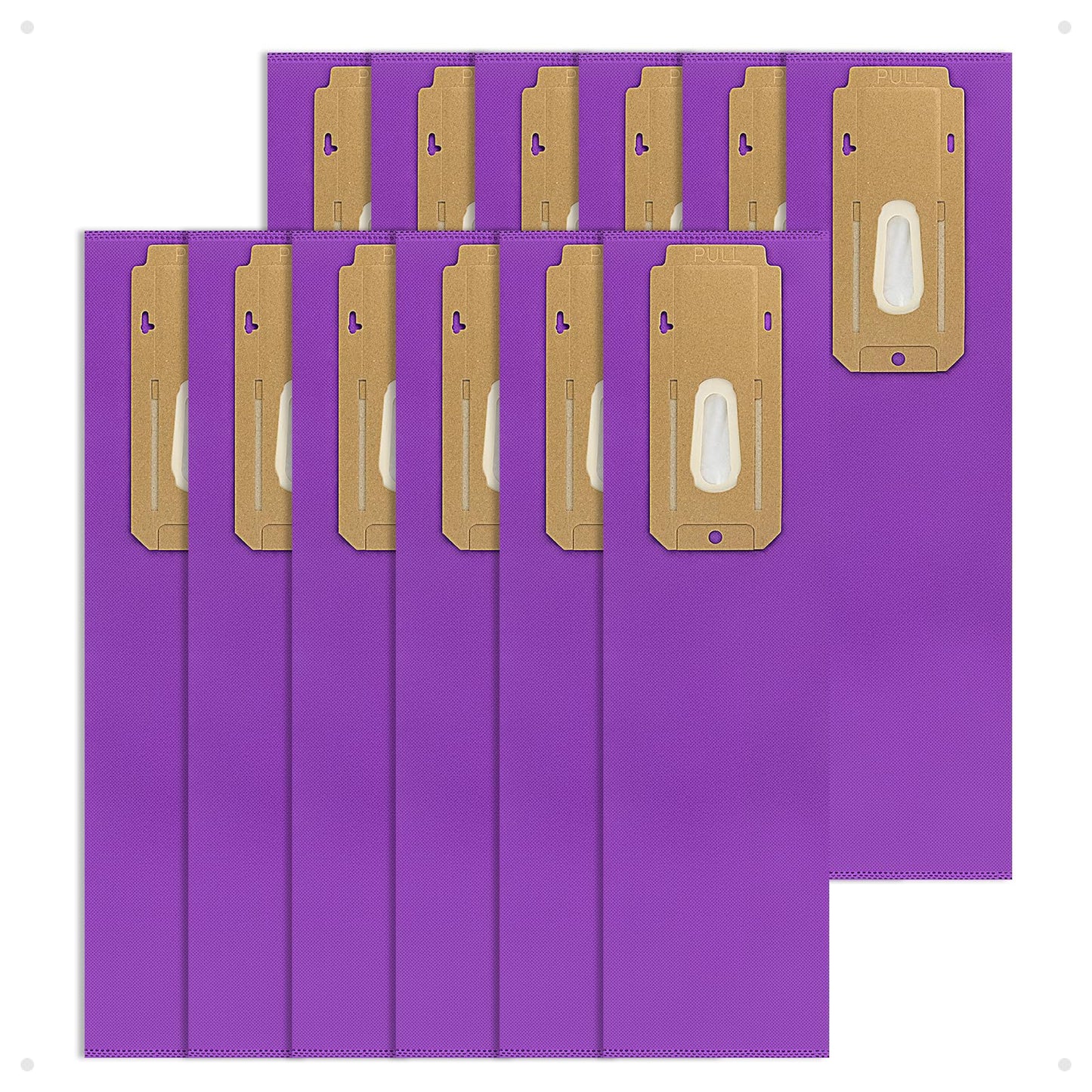 Upgraded Type CC HEPA Upright Vacuum Cleaner Bags Compatible with Oreck Elevate Vacuum Models X3, X5, XL7, XL21, 2000, 3000, 4000, 8000, 9000 Series, Replace Part # AK1CC6H CCPK8 CPK8DW,12 Pack